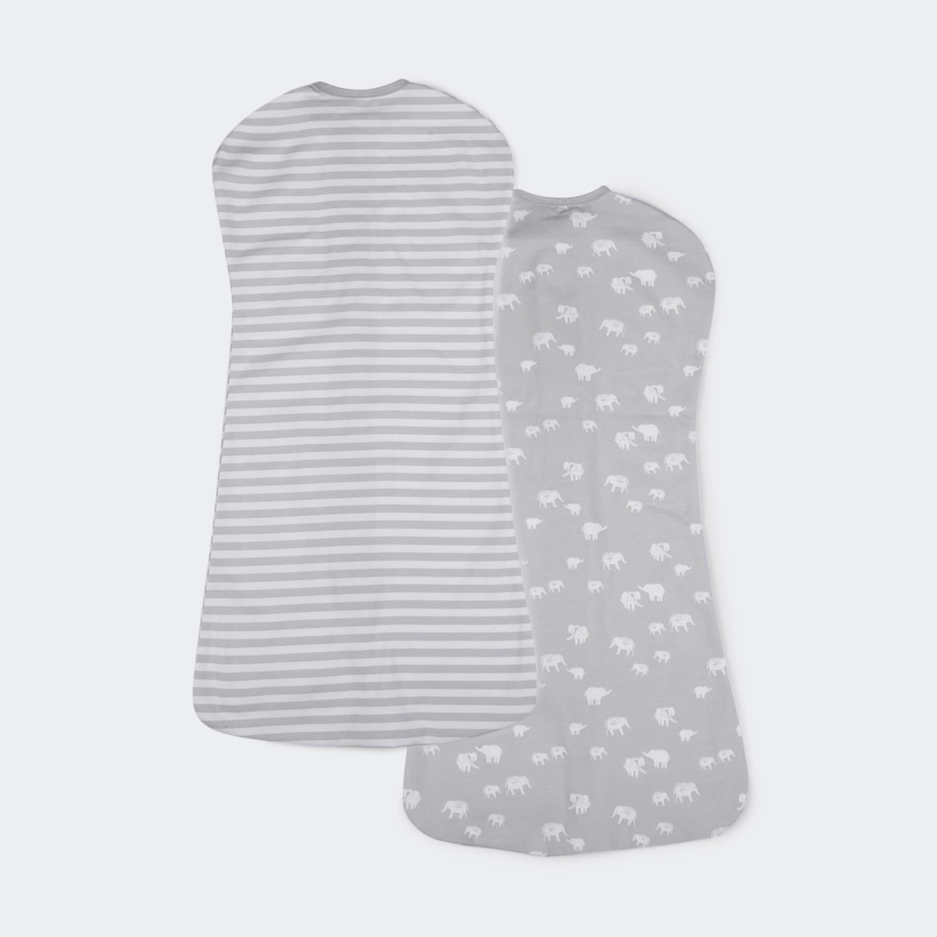 2 Pack Swaddle Pouches Elephants Kmart