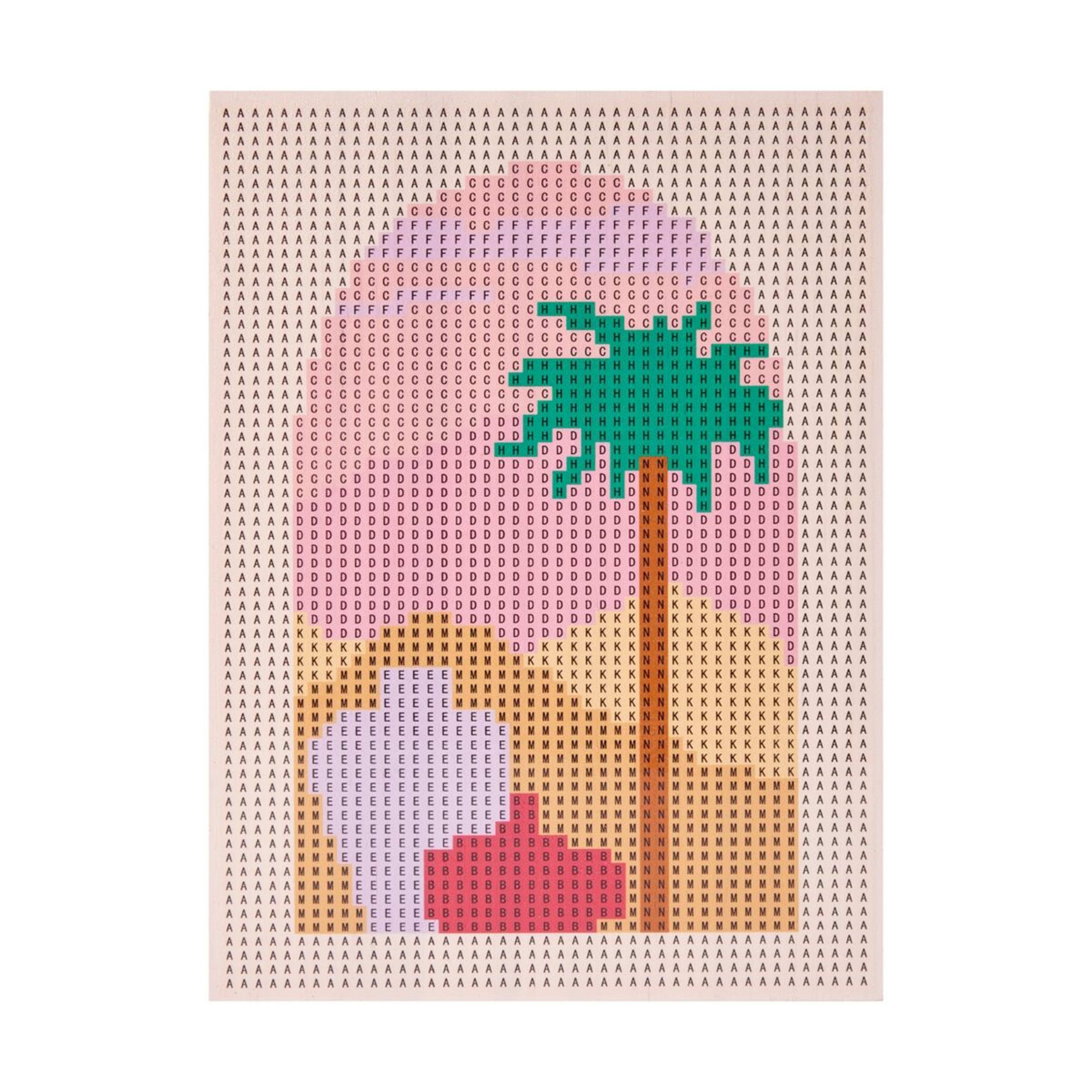 4 Sparkle Gem Art Wood Block - Palm, 4 of 10