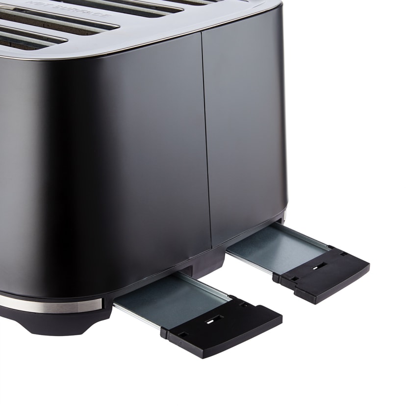4 Slice Stainless Steel Toaster Kmart