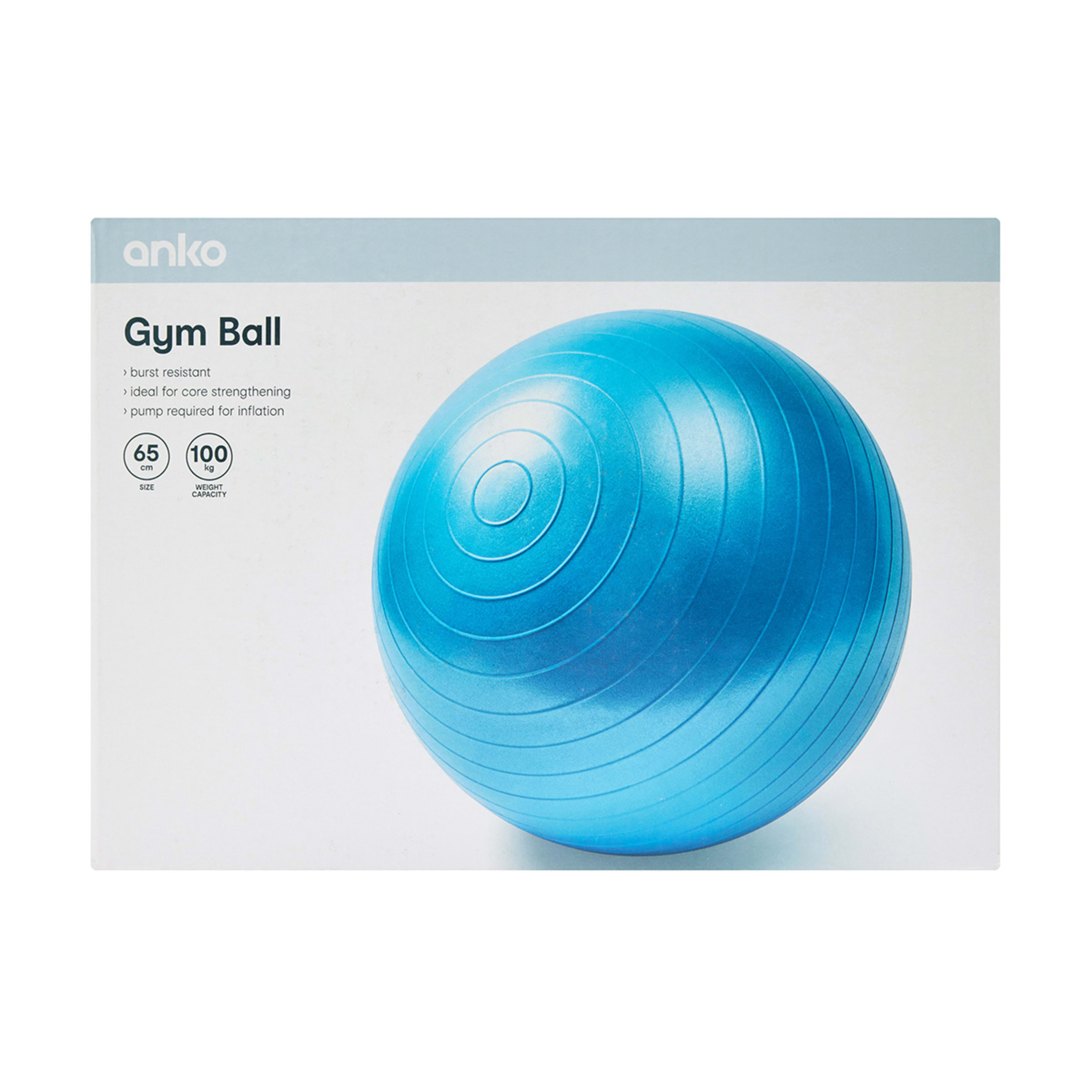 6 65cm Gym Ball, 6 of 6