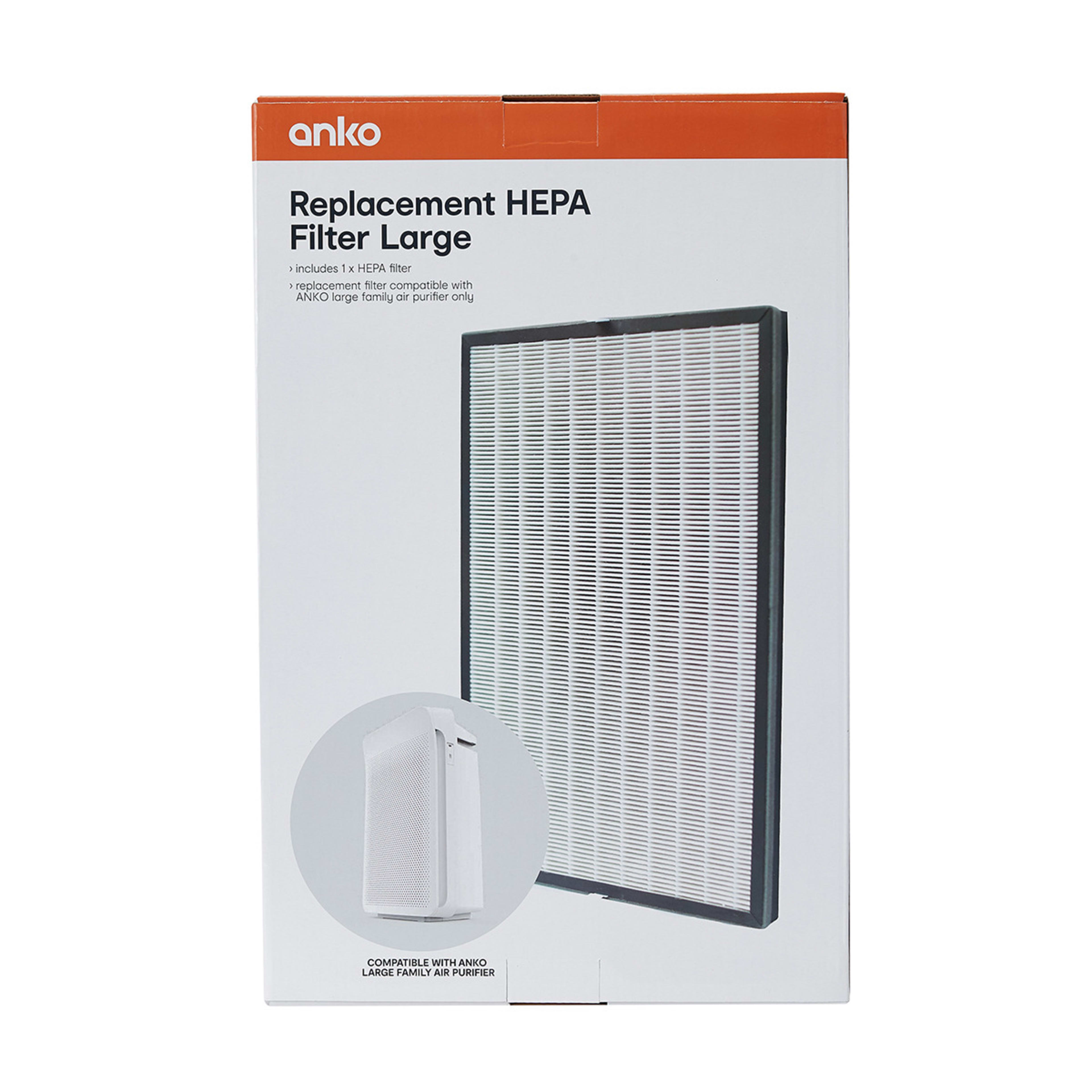 Replacement HEPA Filter Large Kmart
