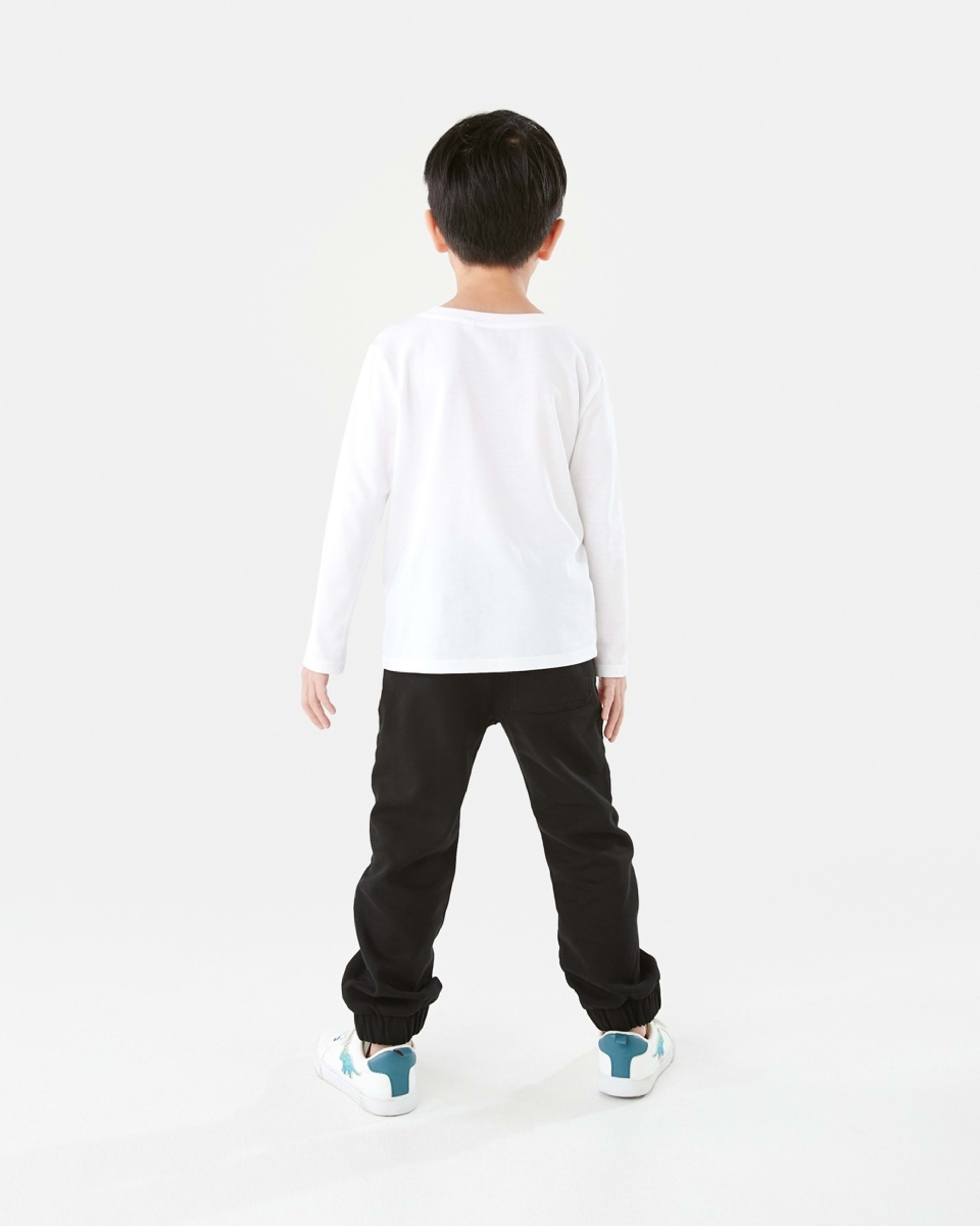6 Pull-On Knit Joggers Black, 6 of 8