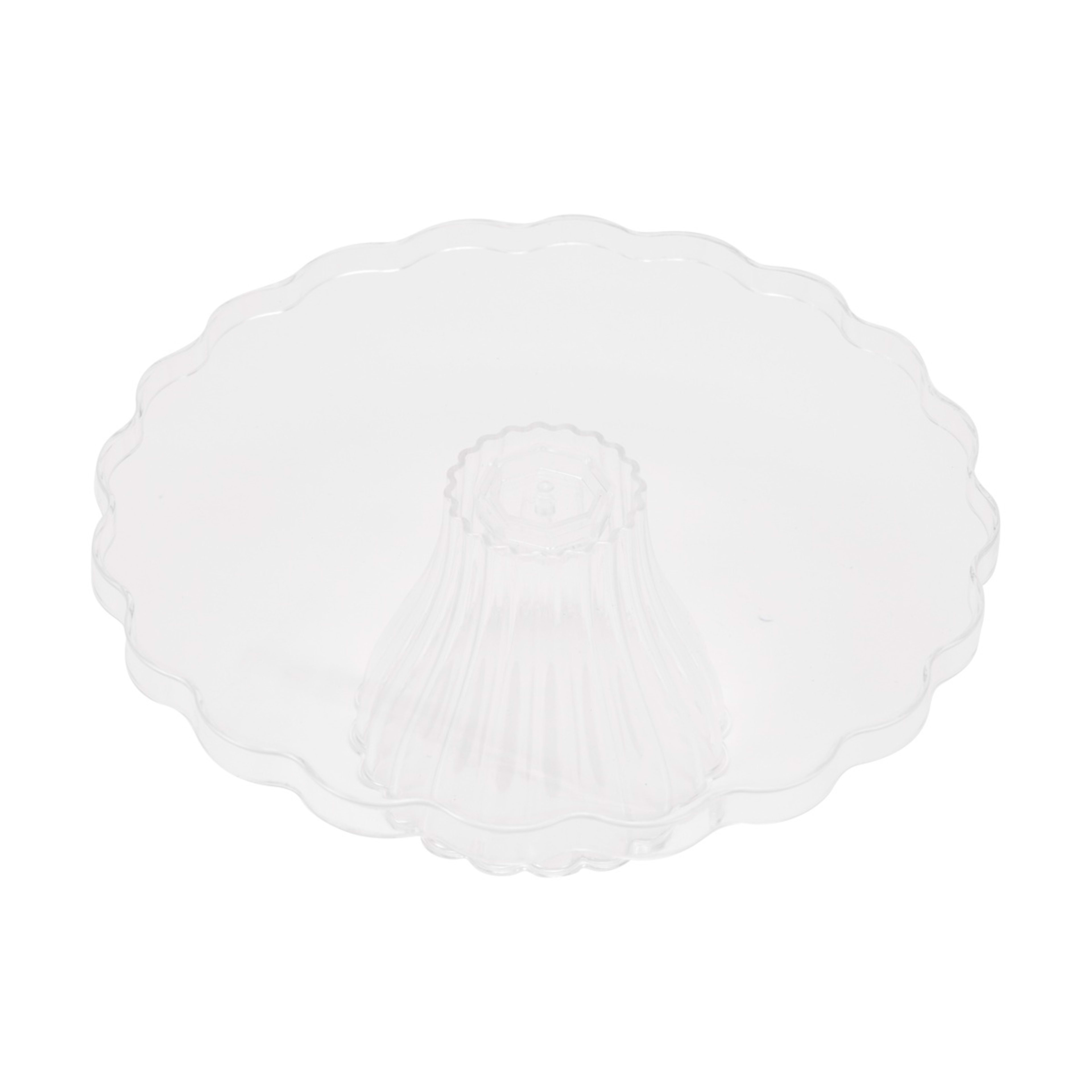 2 Scalloped Cake Stand, 2 of 5