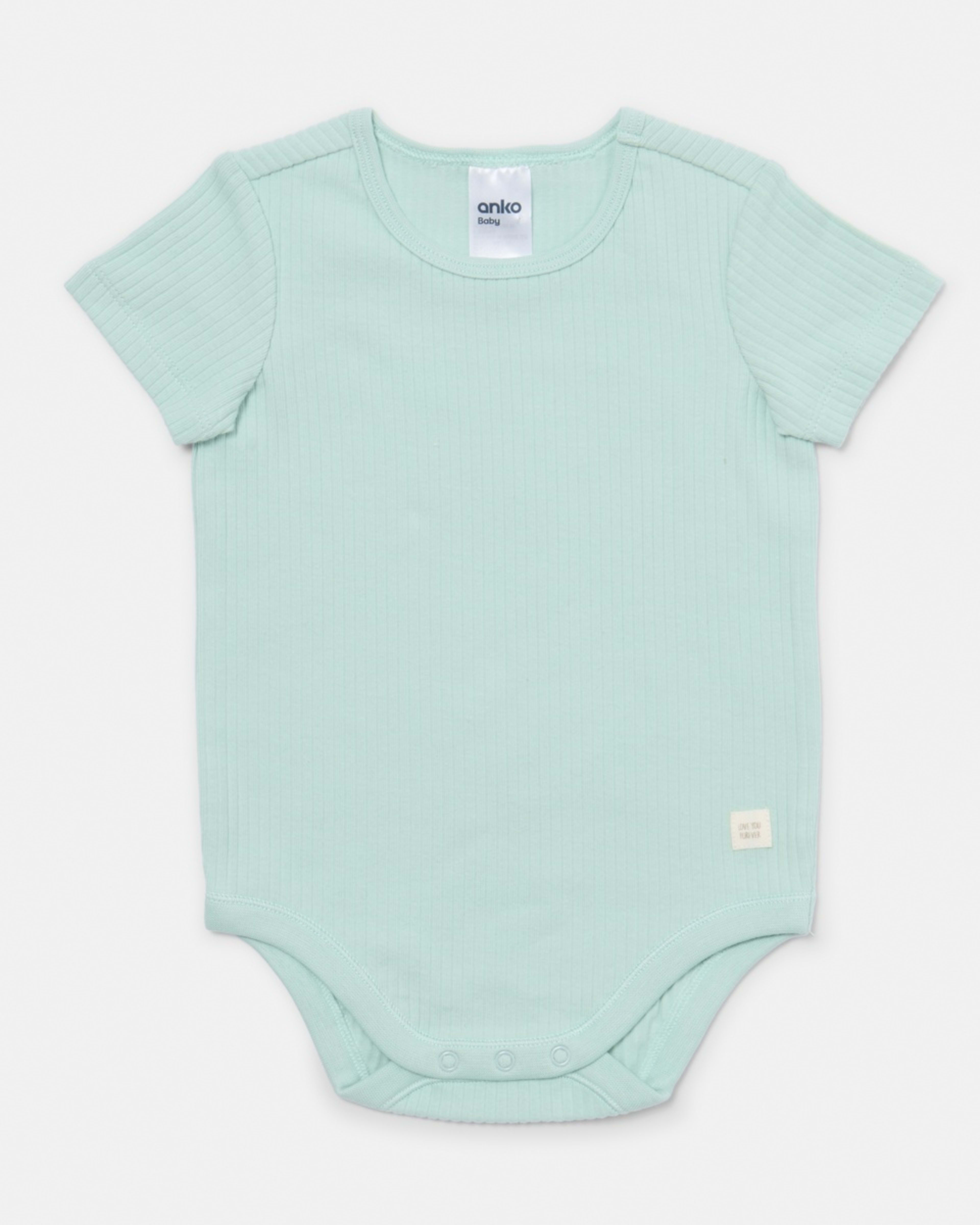 5 3 Pack Short Sleeve Bodysuits Green 3pk, 5 of 10