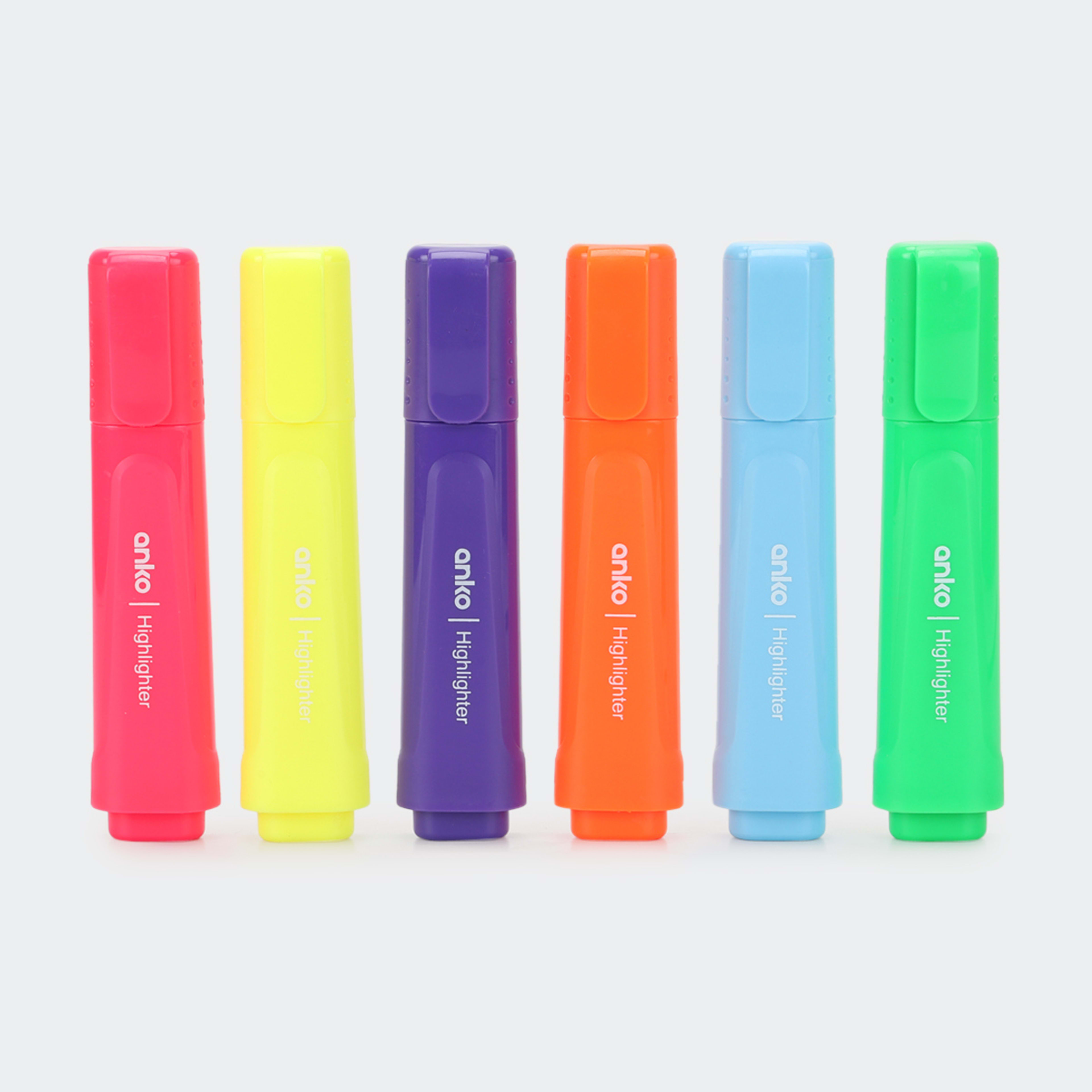 6 Pack Highlighters Neon Kmart