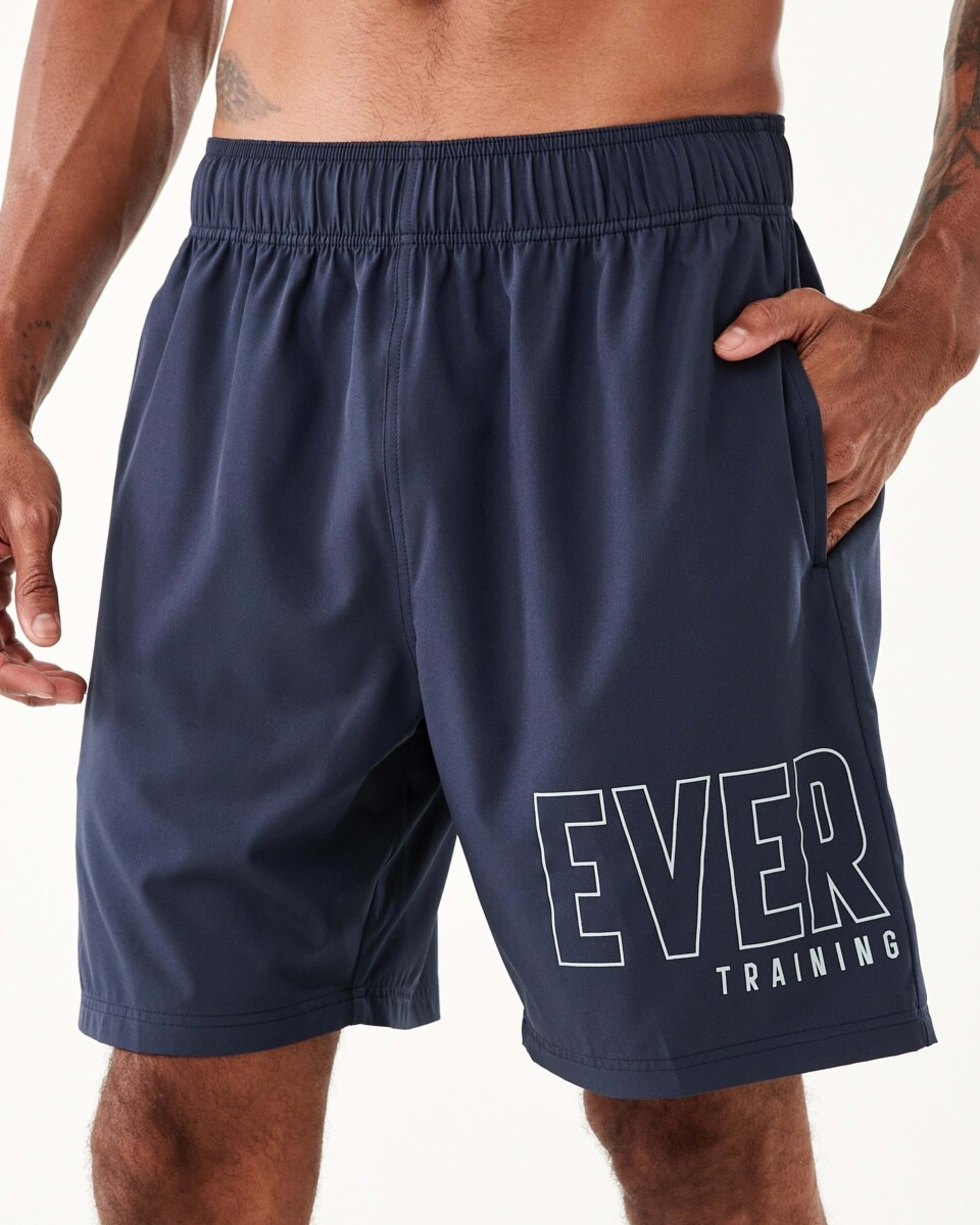 1 Active Mens Stretch Woven Shorts EVER NAVY, 1 of 7