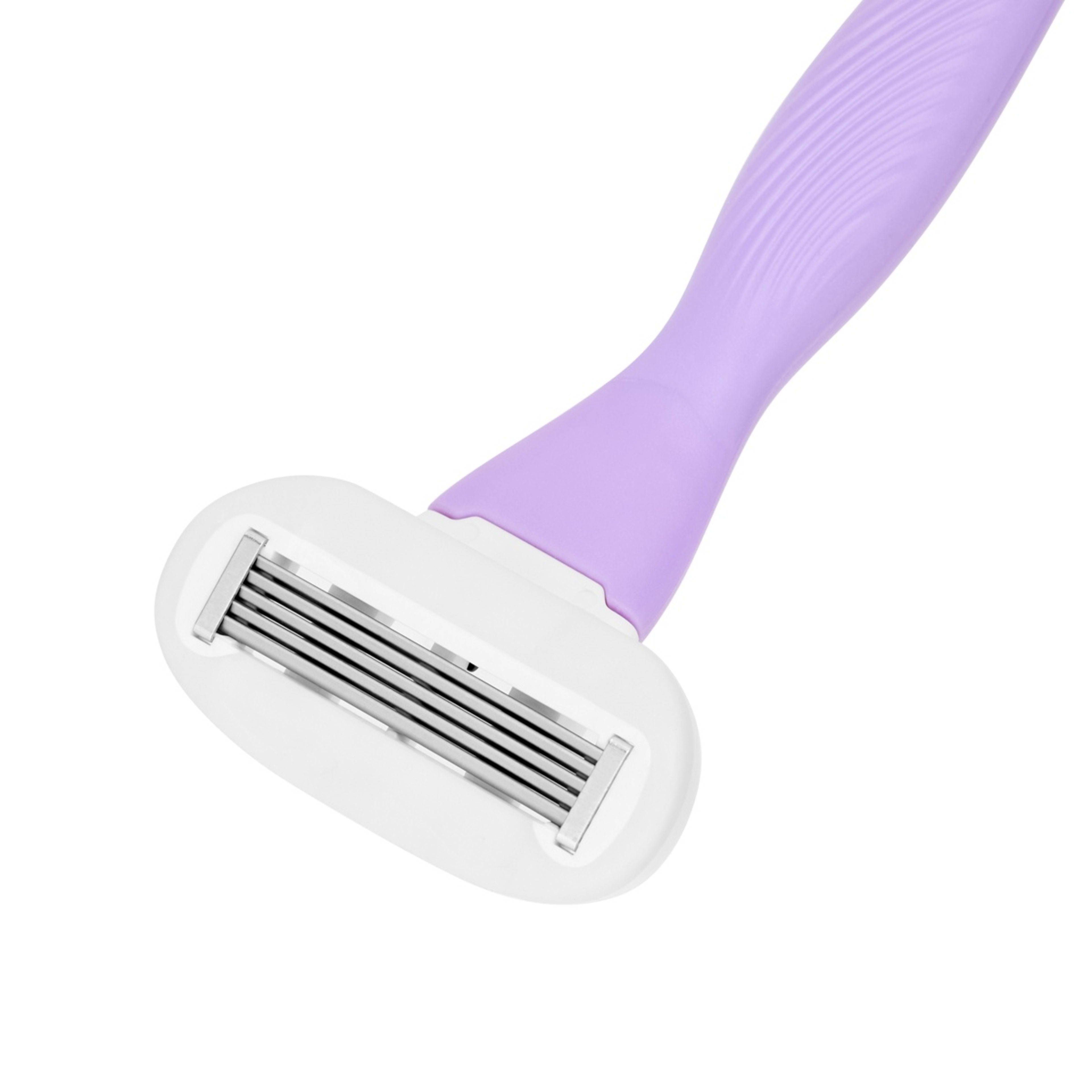 4 OXX Bodycare Smooth Reusable Razor - Purple, 4 of 5