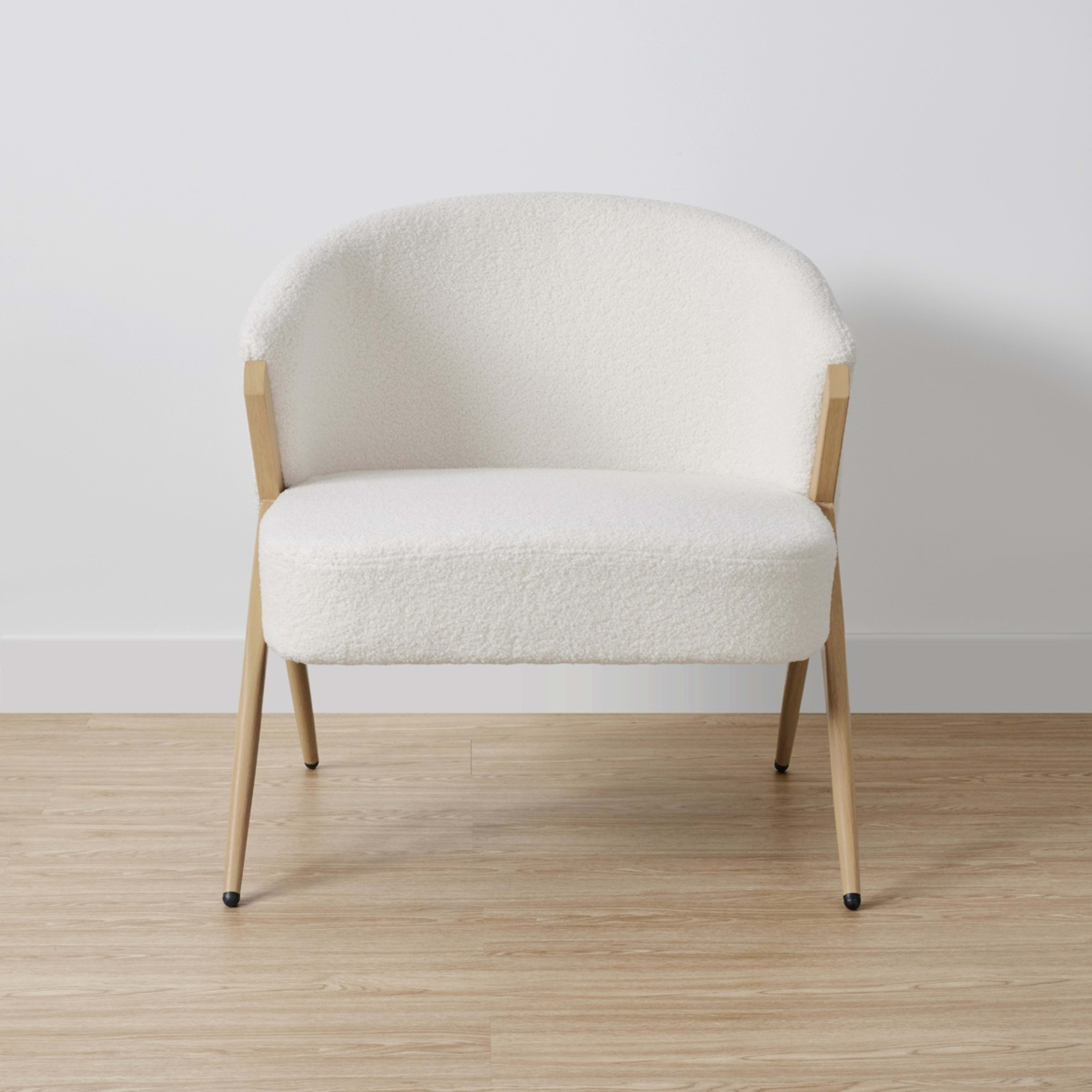 Asker Boucle Lounge Chair - Kmart