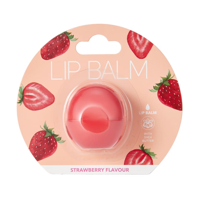 Lip Balm Strawberry Flavour and Shea Butter Kmart NZ