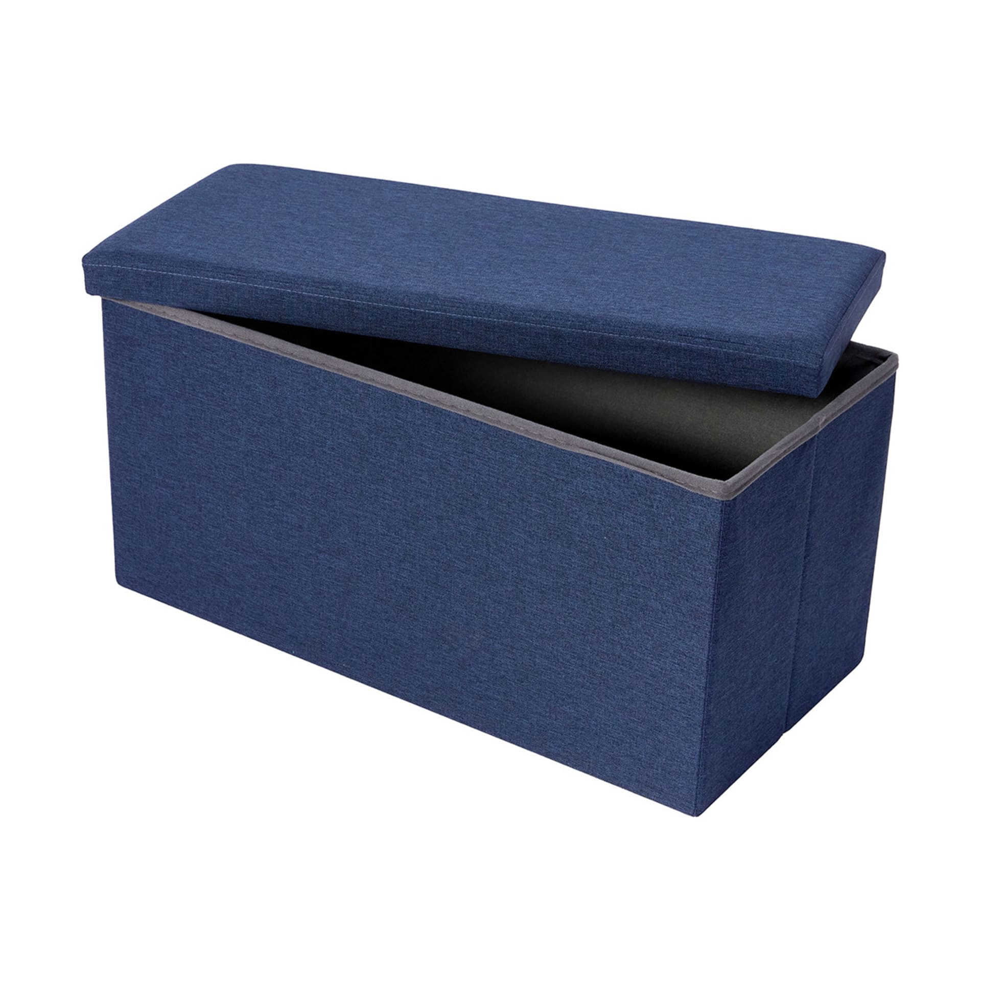Bench Seat Storage Box Blue Kmart