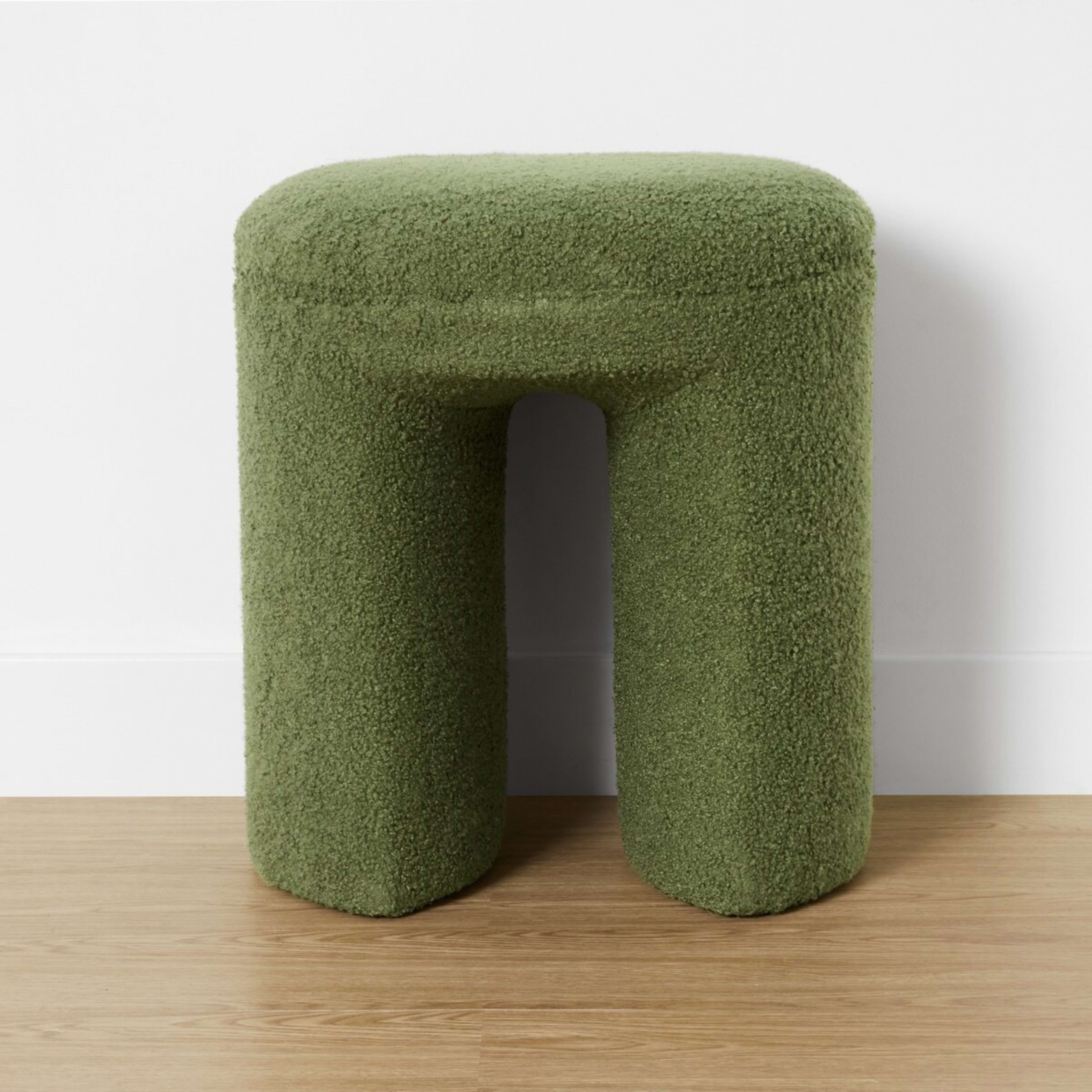 2 Boucle Ottoman - Green, 2 of 8