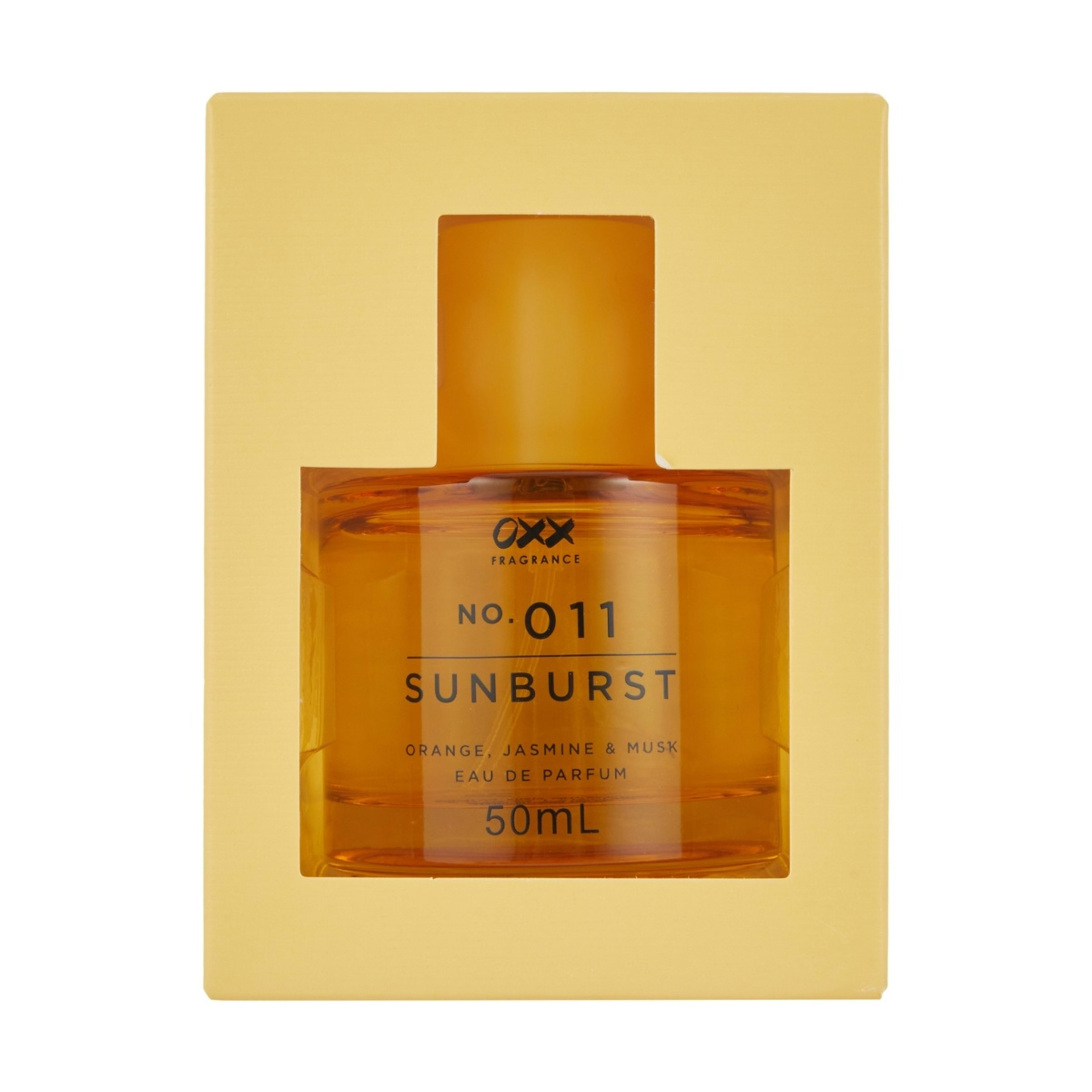 1 OXX Fragrance No. 011 Sunburst Eau De Parfum 50ml - Orange, Jasmine and Musk