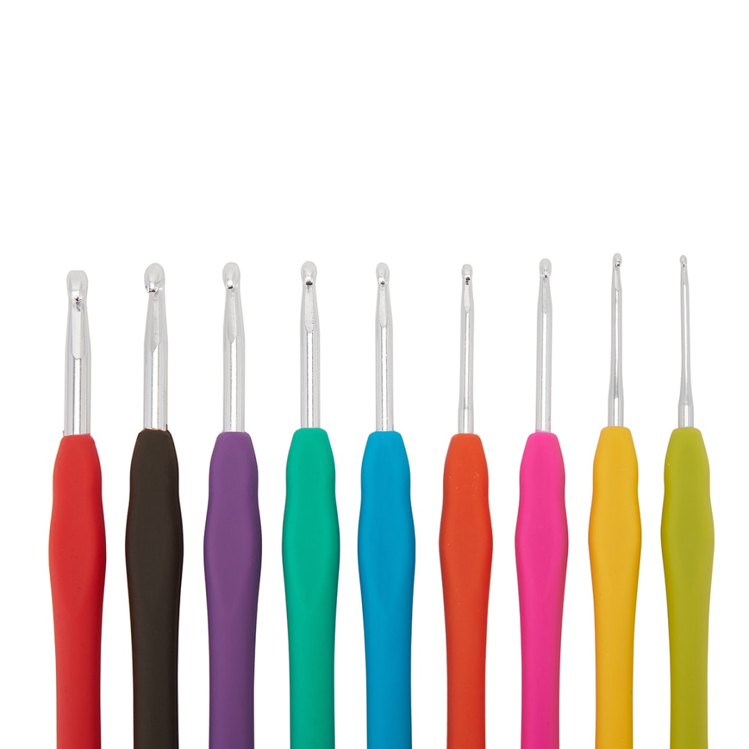 9 Pack Crochet Hook Set - Kmart