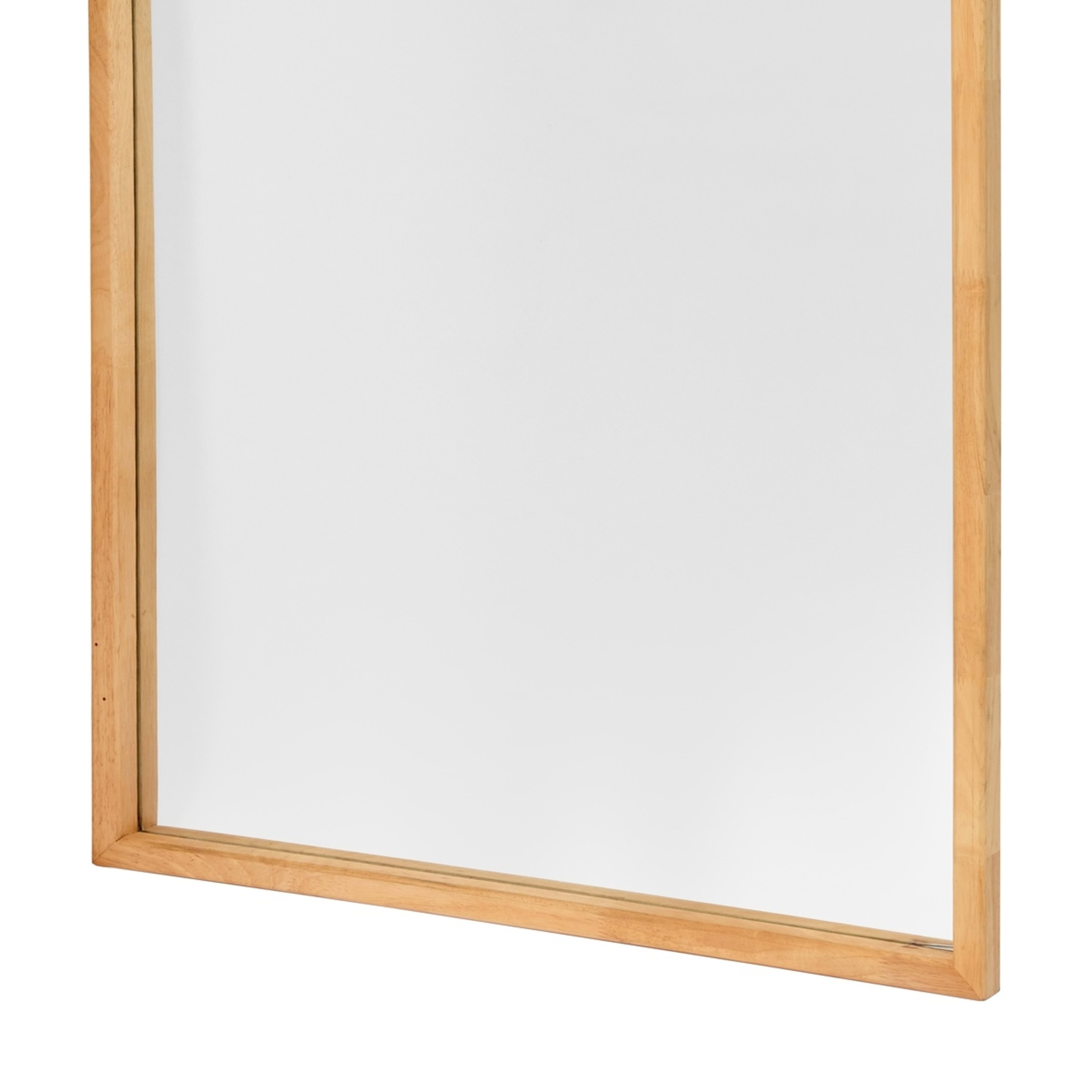 6 Oak Look Arch Mirror, 6 of 6