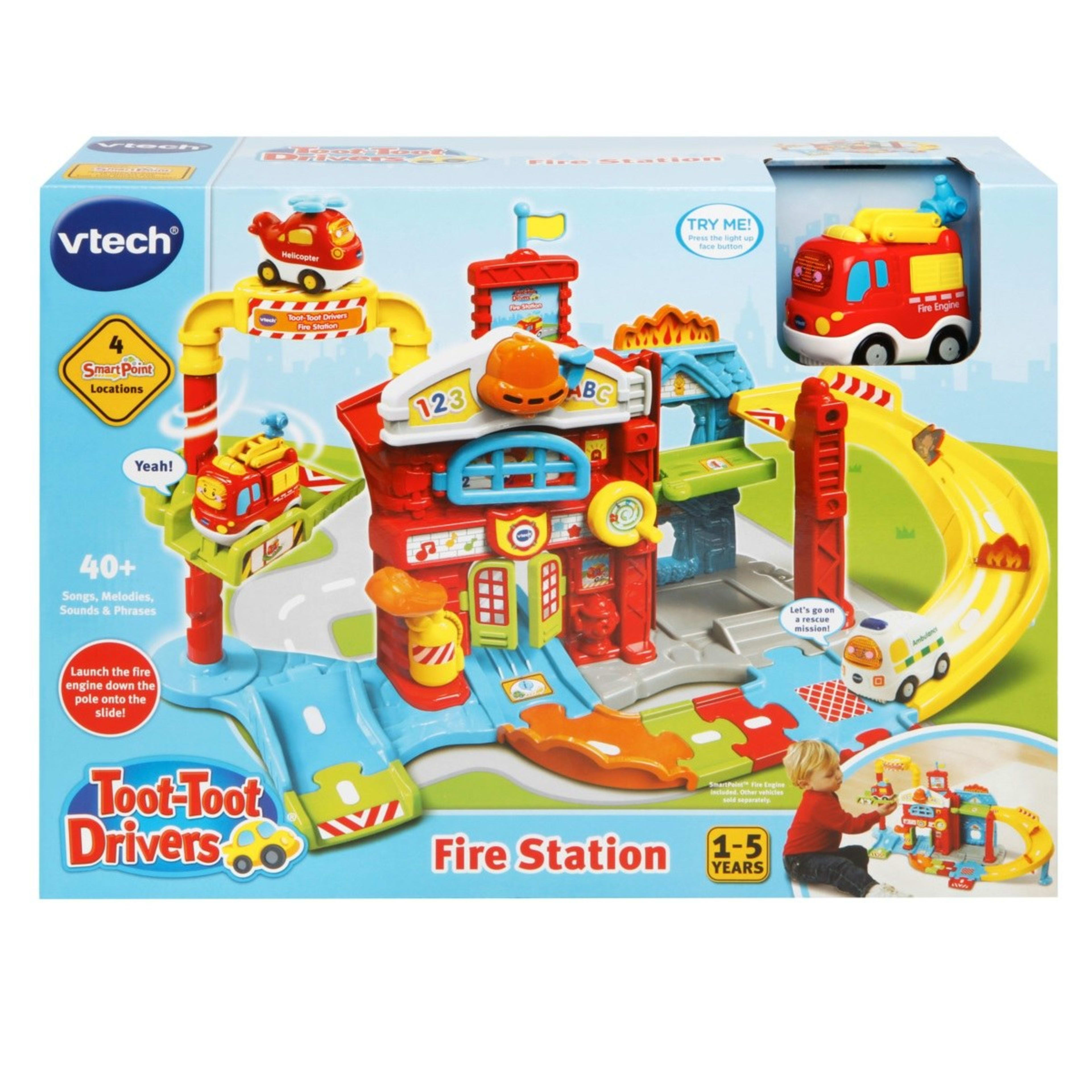 VTech Toot Toot Drivers Fire Station - Kmart