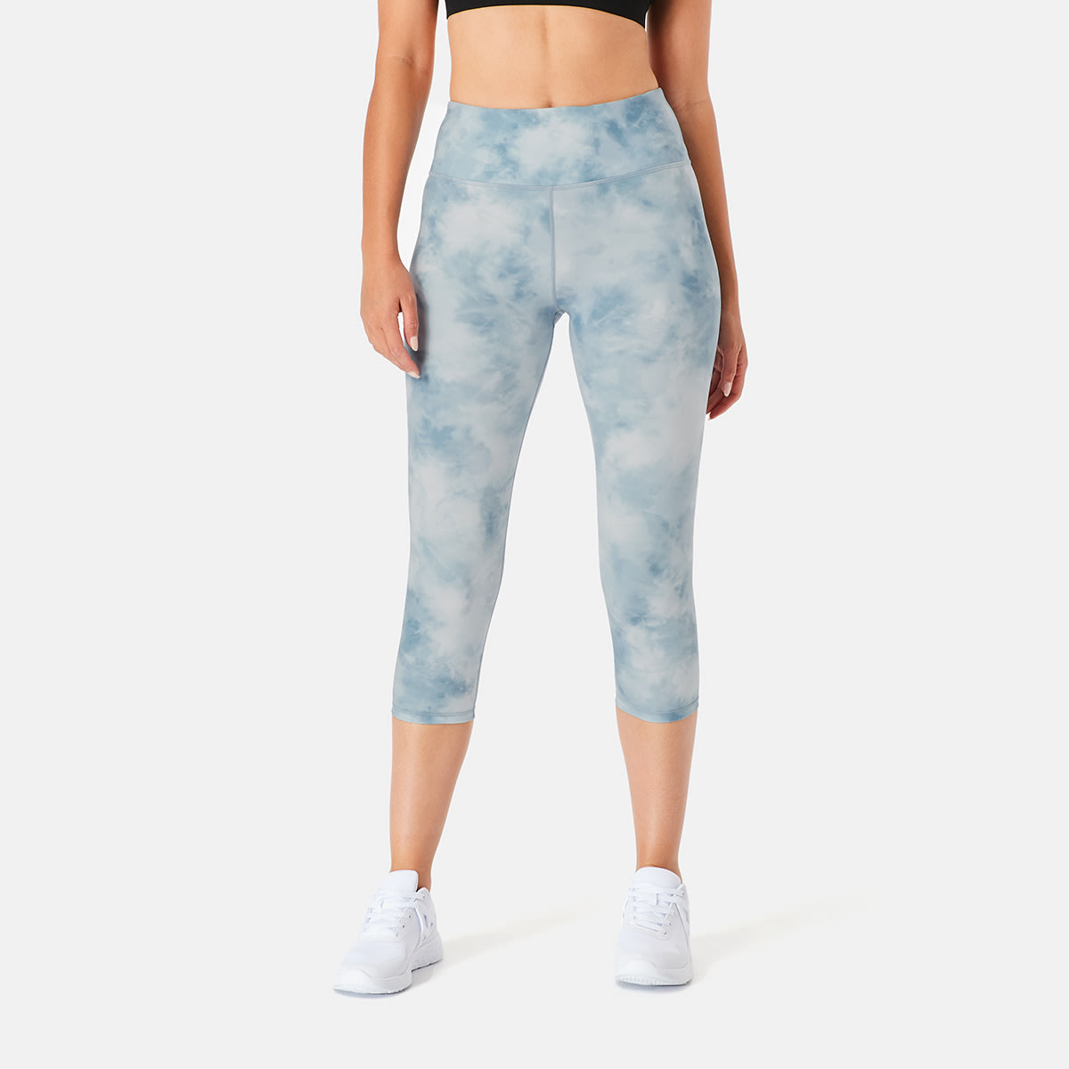 Active Womens Crop Recycled Print 