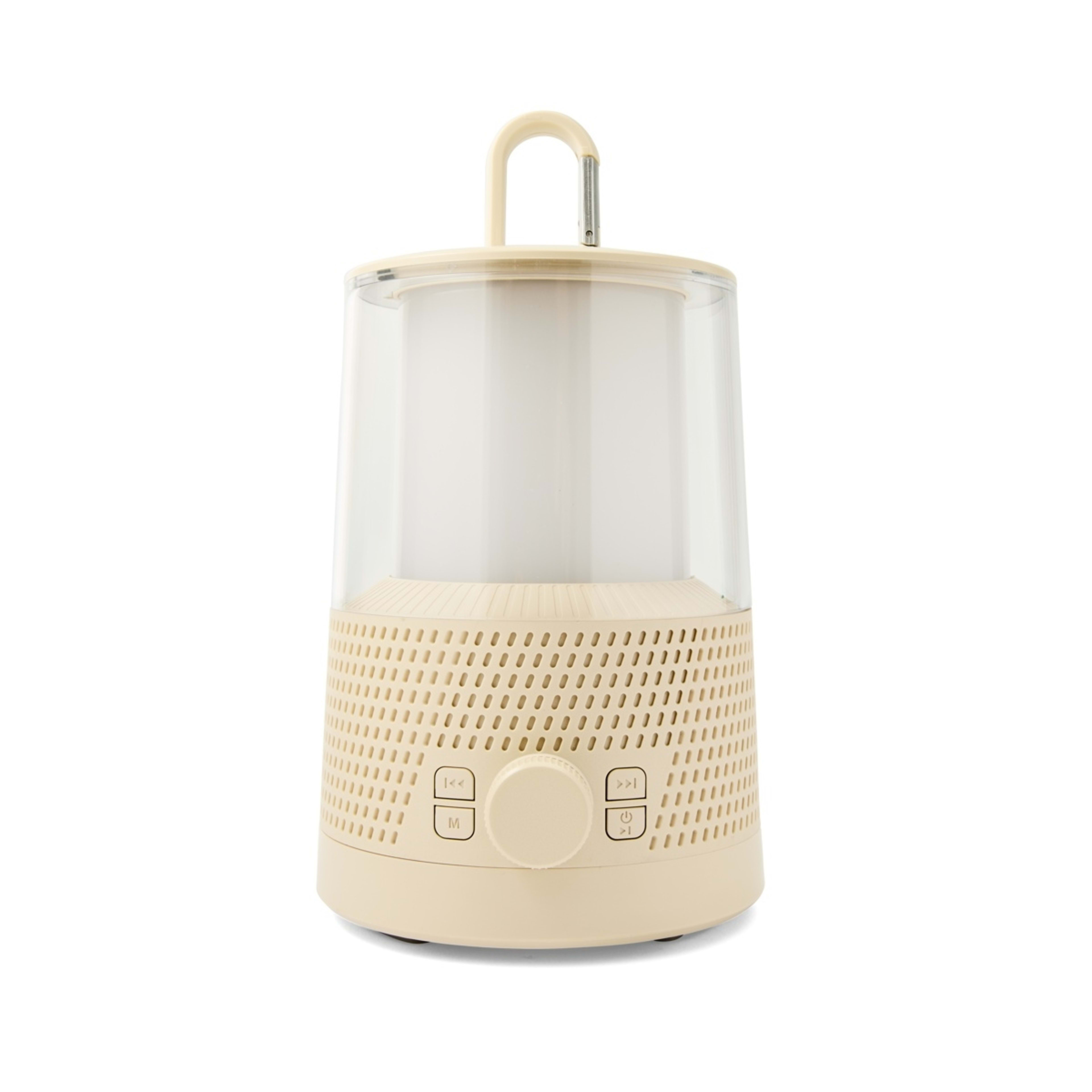 6 Outdoor RGB Lantern Speaker - Beige, 6 of 10