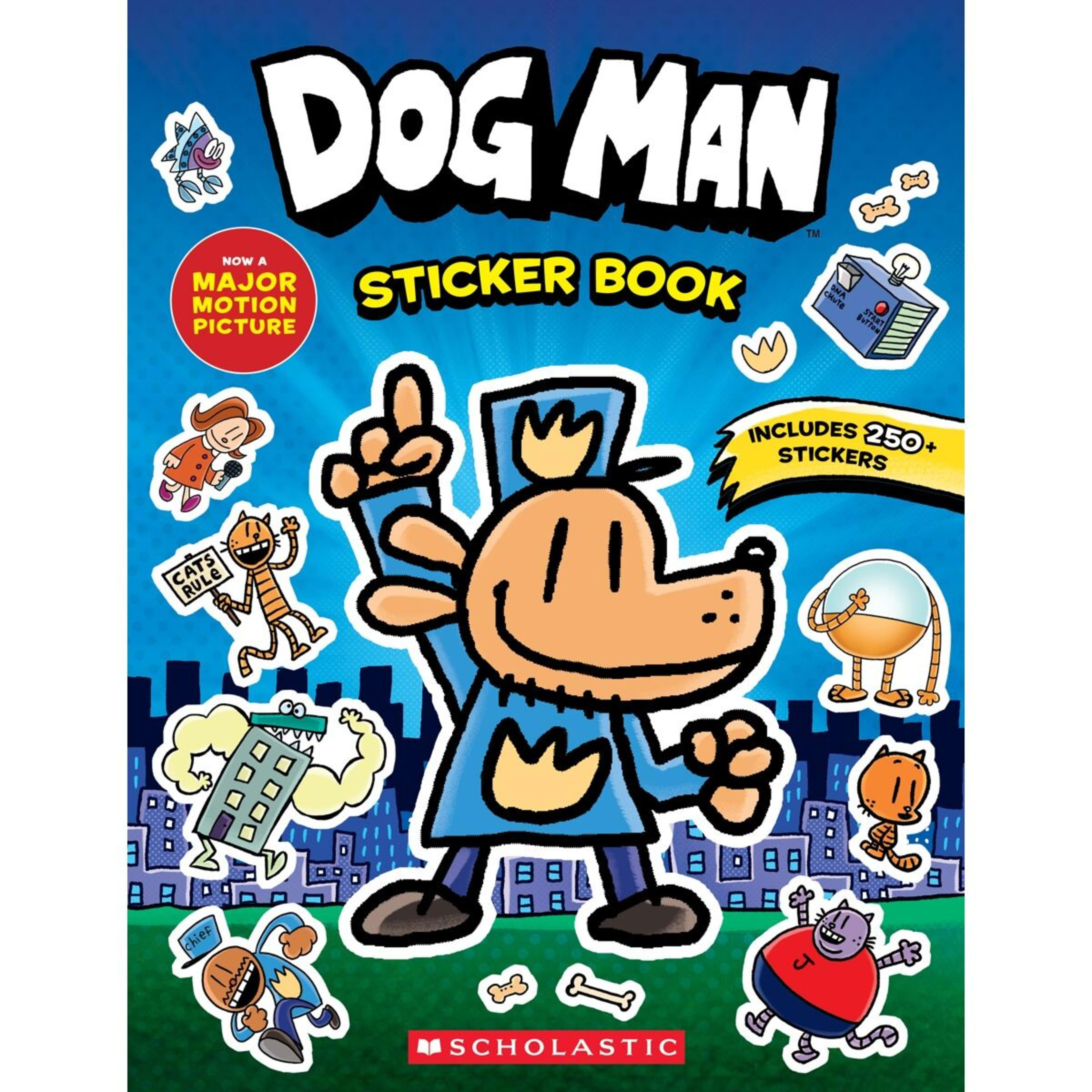 1 Dog Man Sticker Book