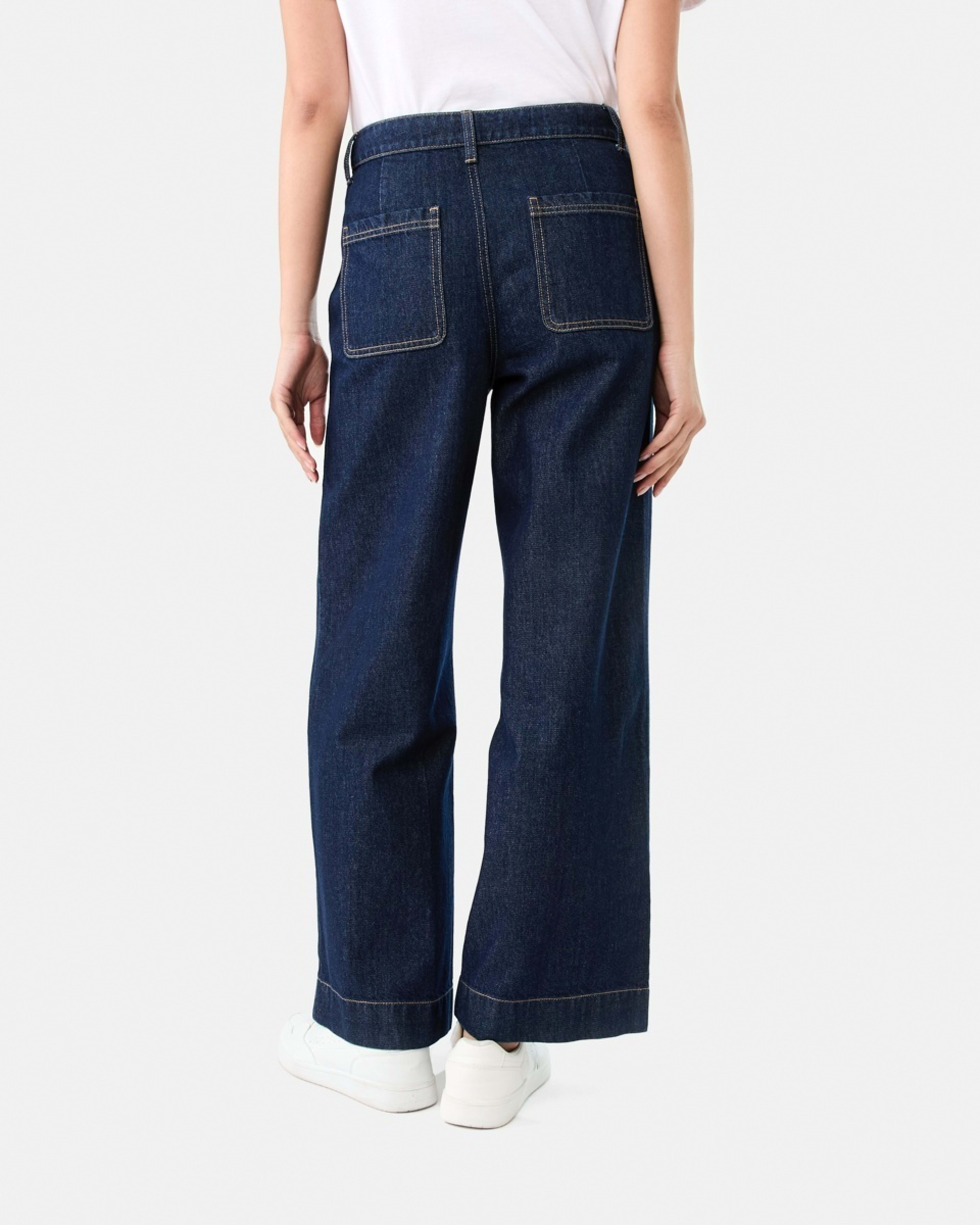 4 Wide Leg Pocket Jeans INDIGO, 4 of 11