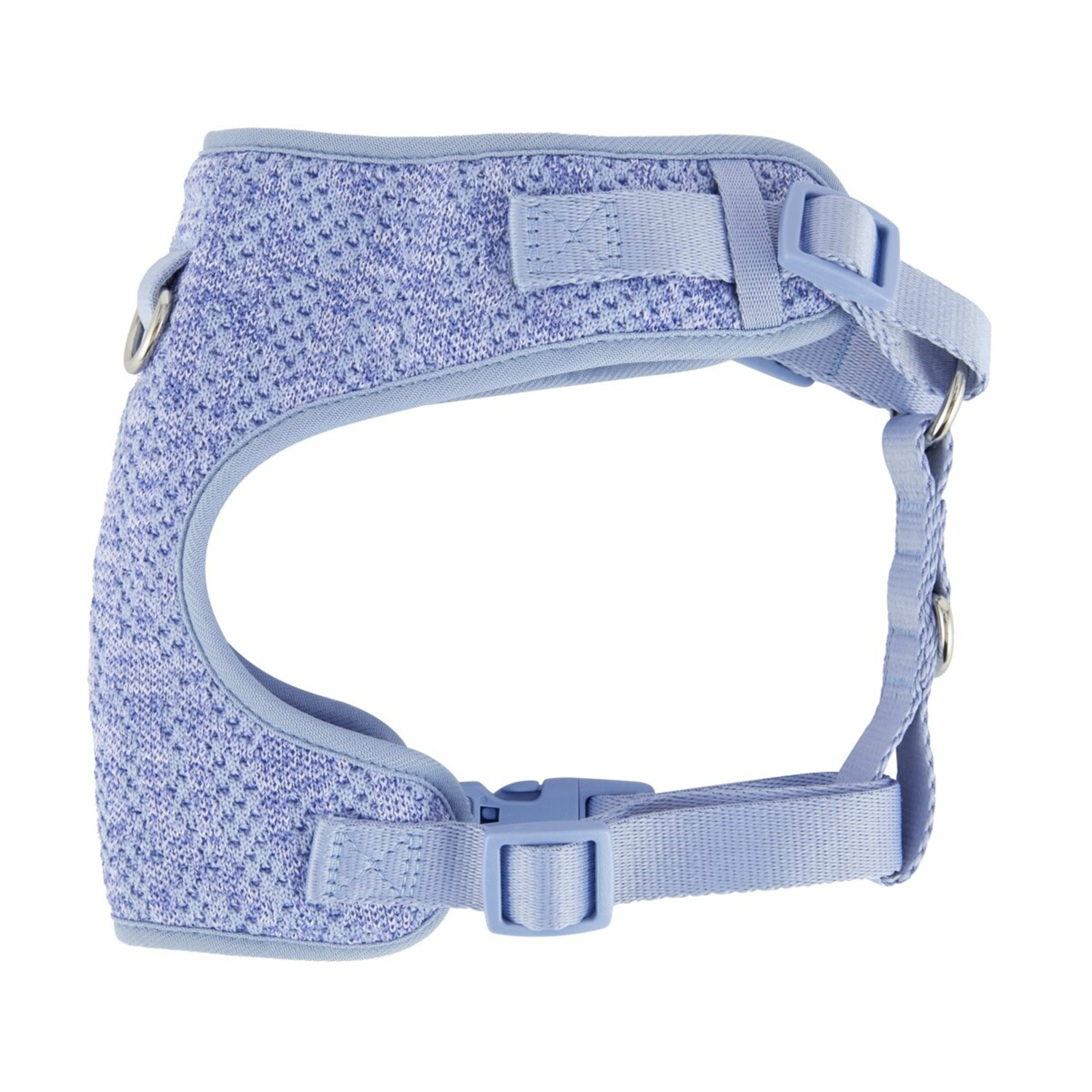 6 Pet Knit Harness - Medium, Blue, 6 of 9