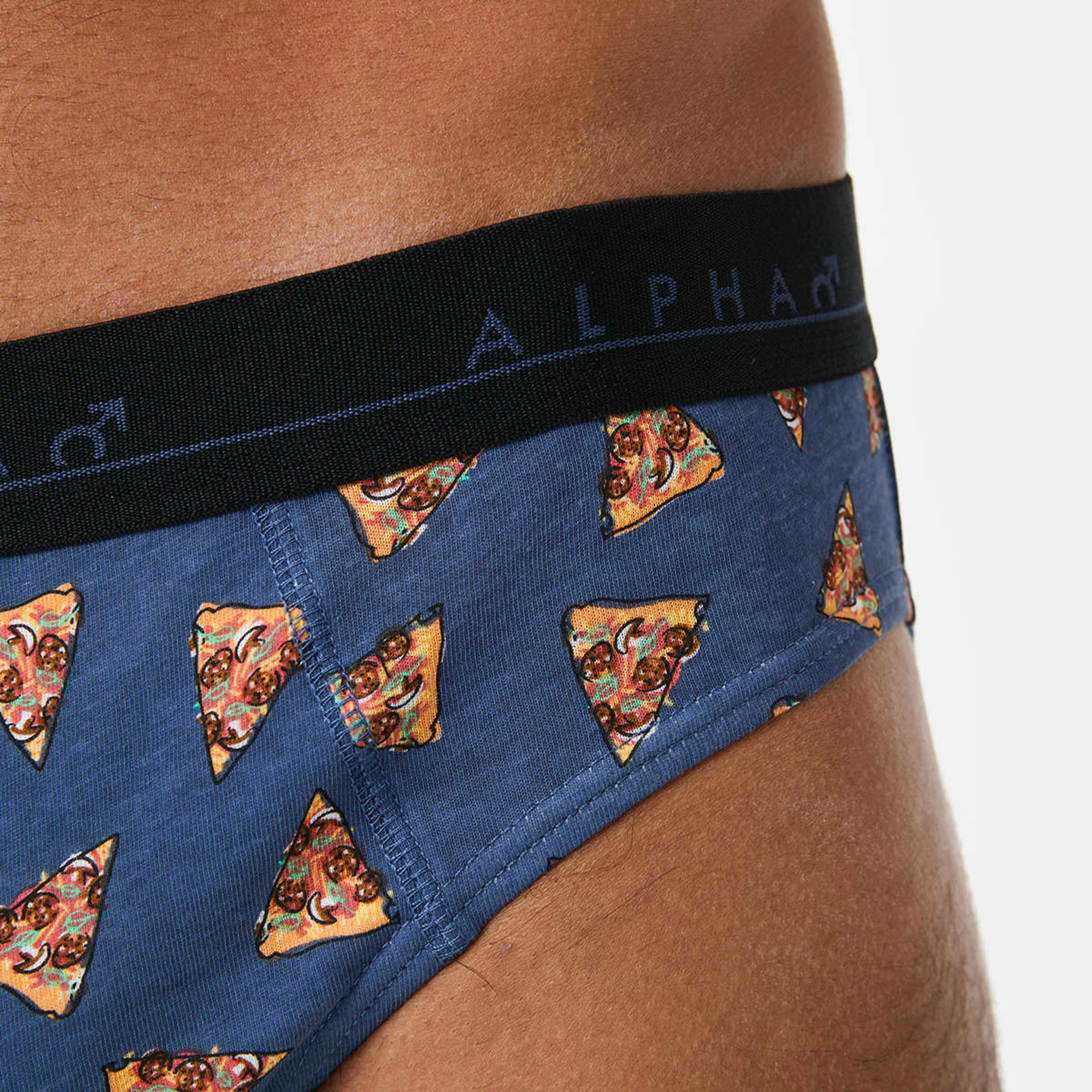 9 5 Pack Printed Briefs Dogs Taco Pizza Multi, 9 of 10