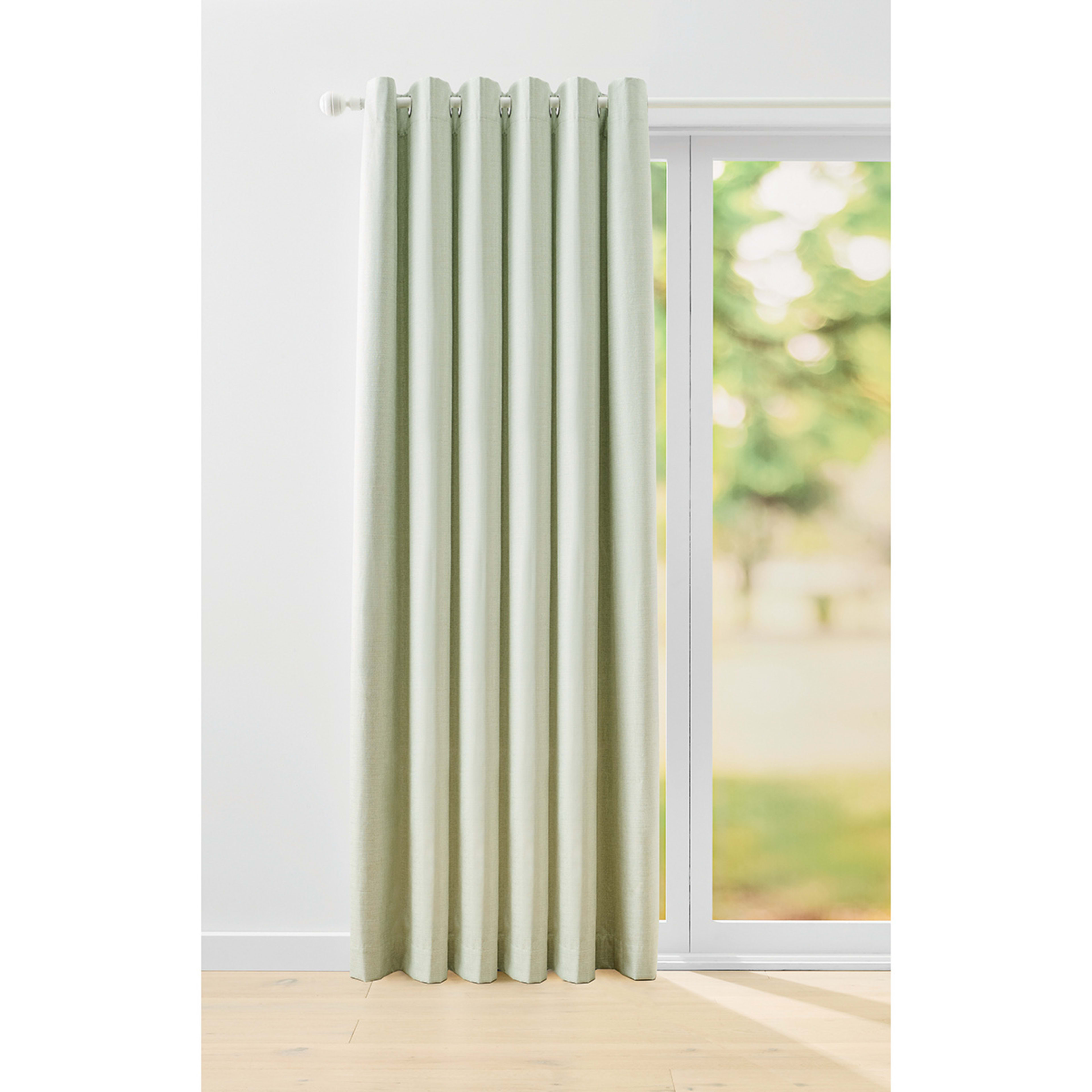 1 Monaco Wide Block Out Curtain - Sage, 1 of 5