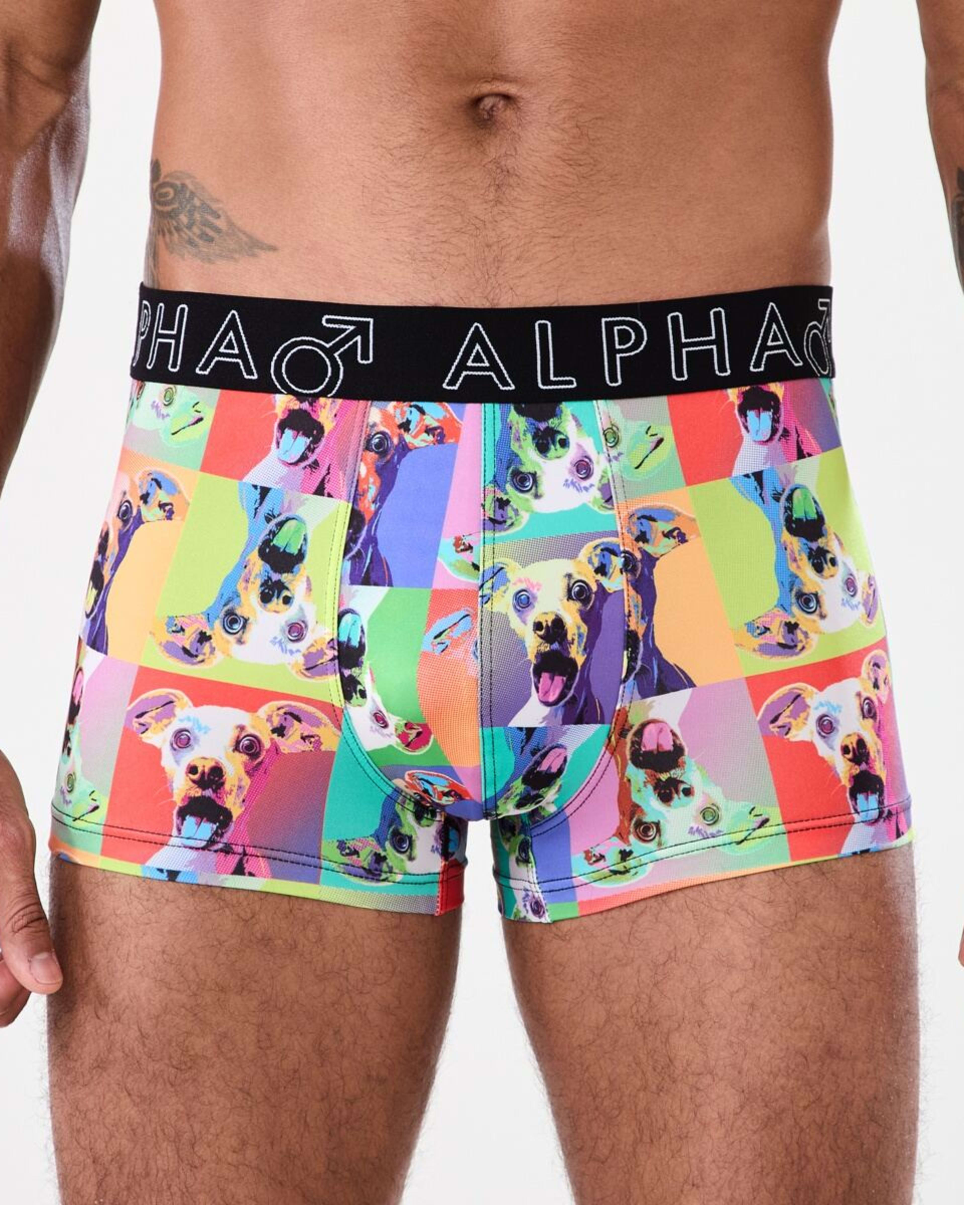 2 3 Pack Microfibre Trunks POP ART, 2 of 8