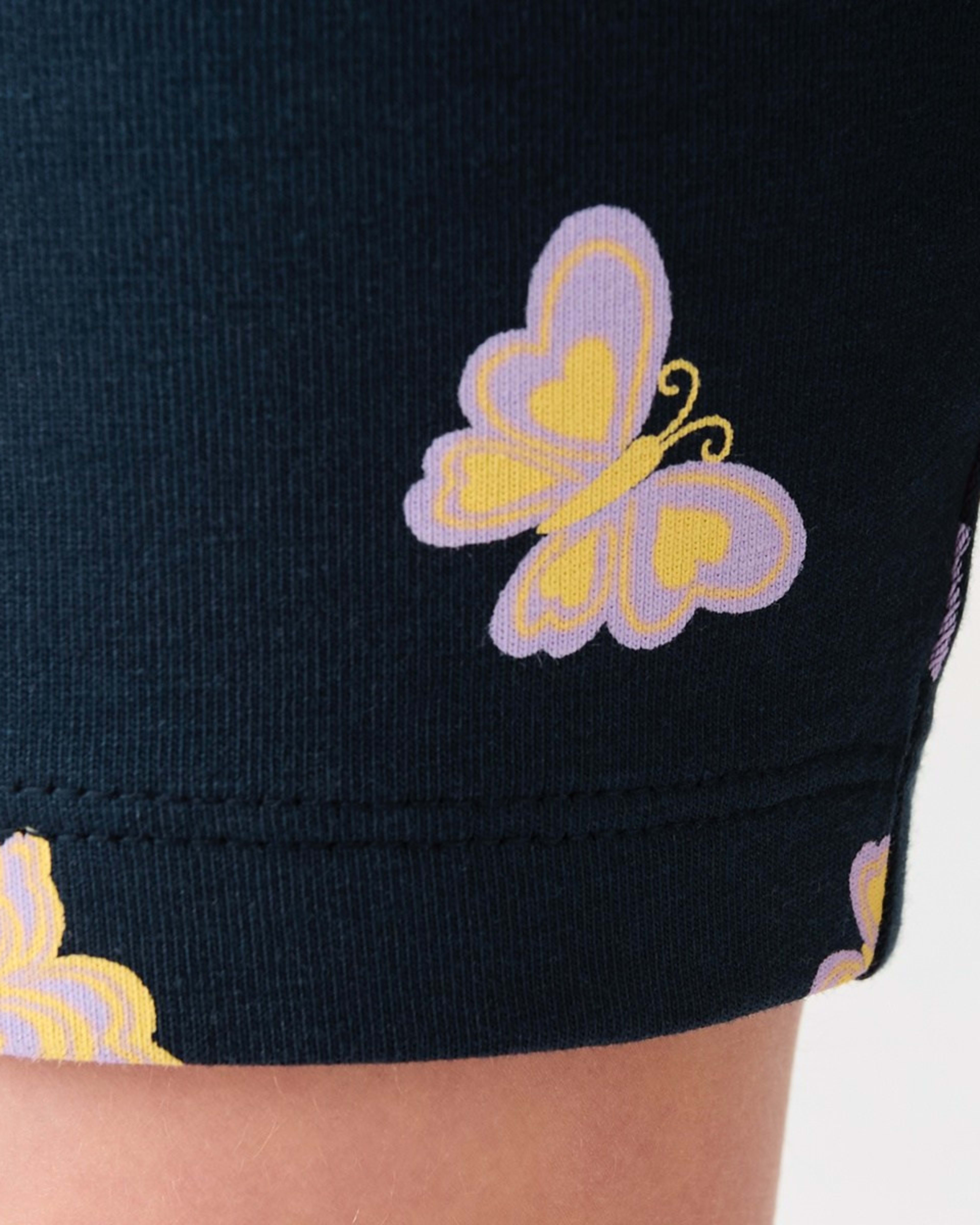 4 Printed Bike Shorts P Yl Bfly, 4 of 8