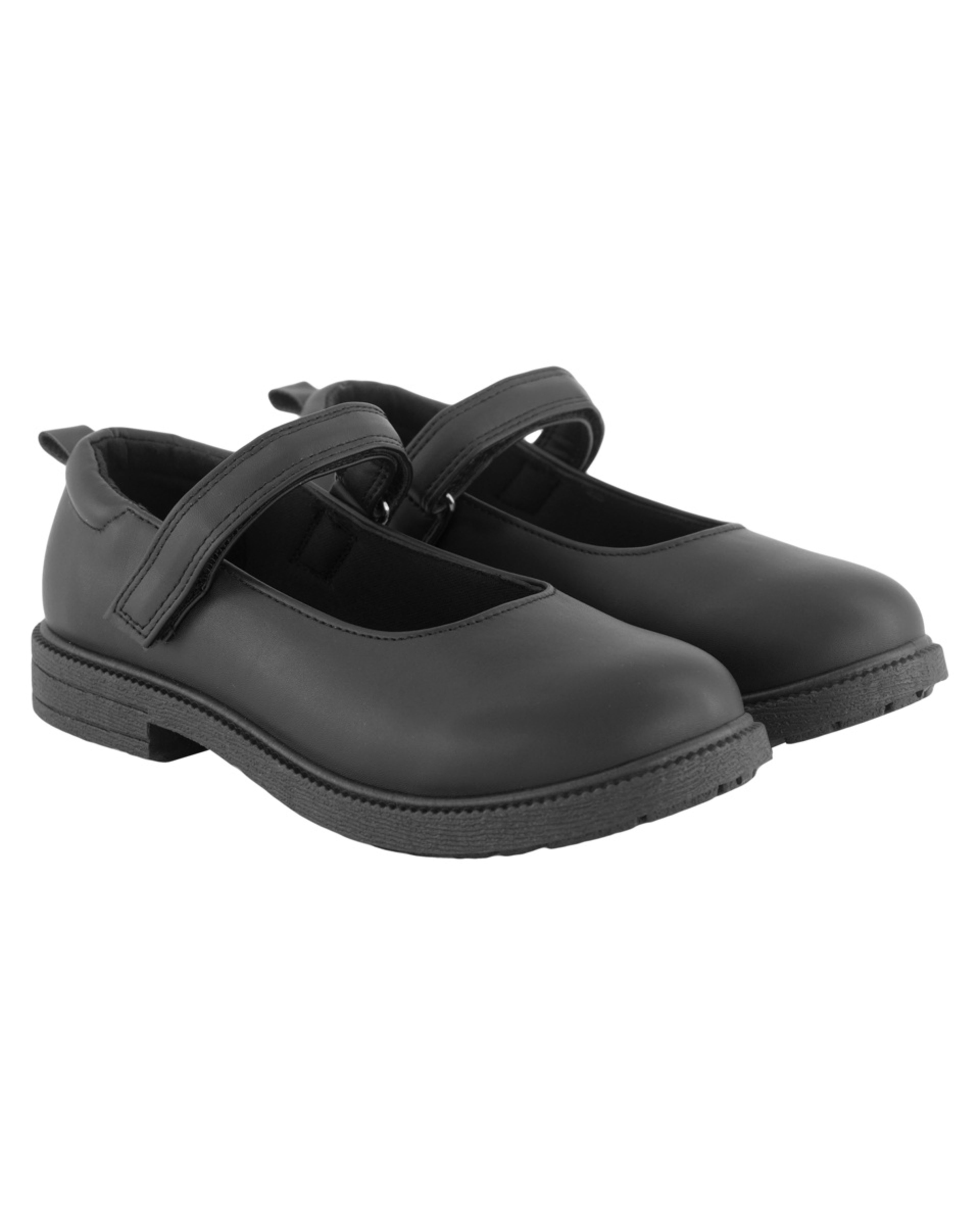 4 Senior A-Bar School Shoes Black, 4 of 5