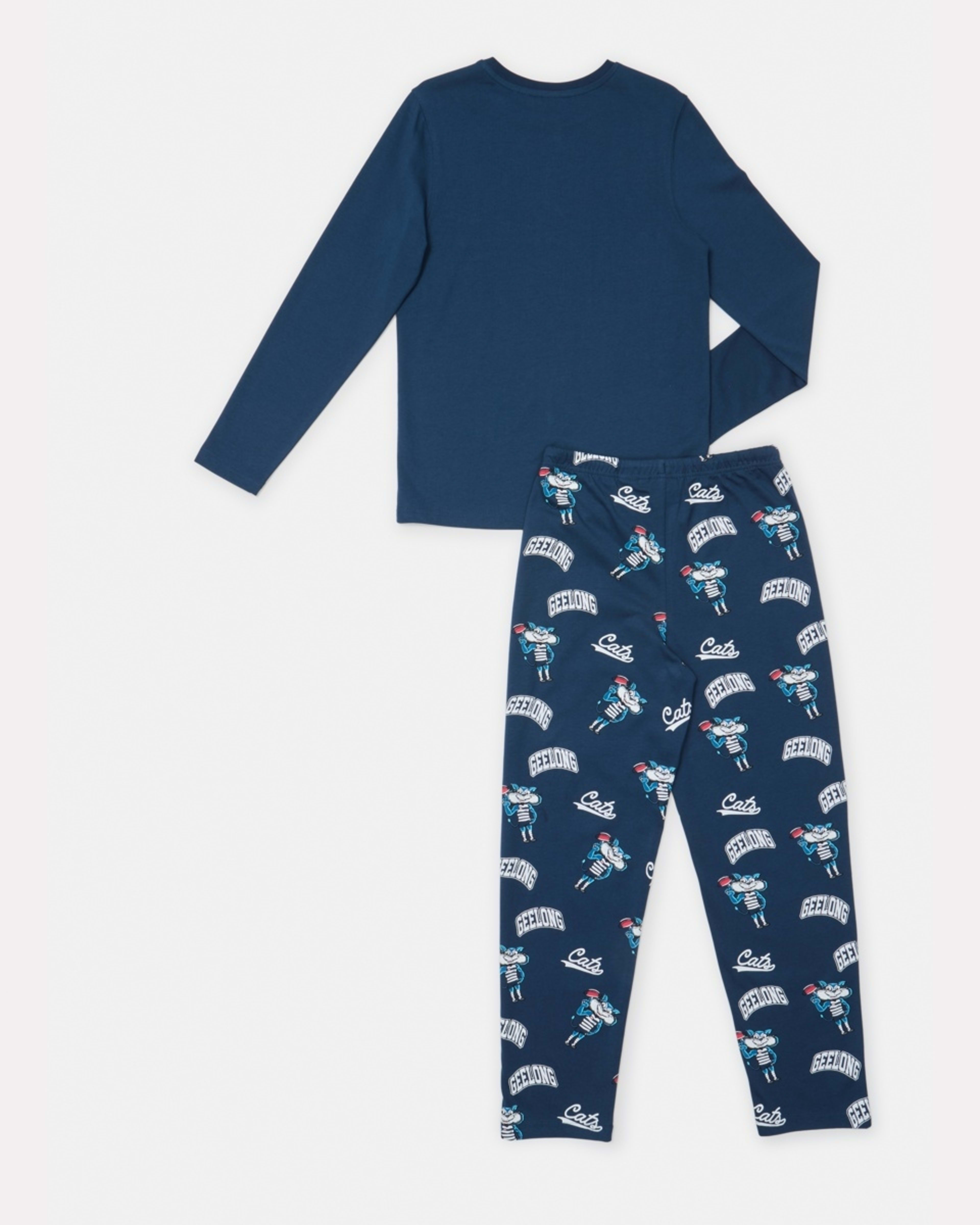 7 Official AFL Kids Pyjama Set Geelong, 7 of 9
