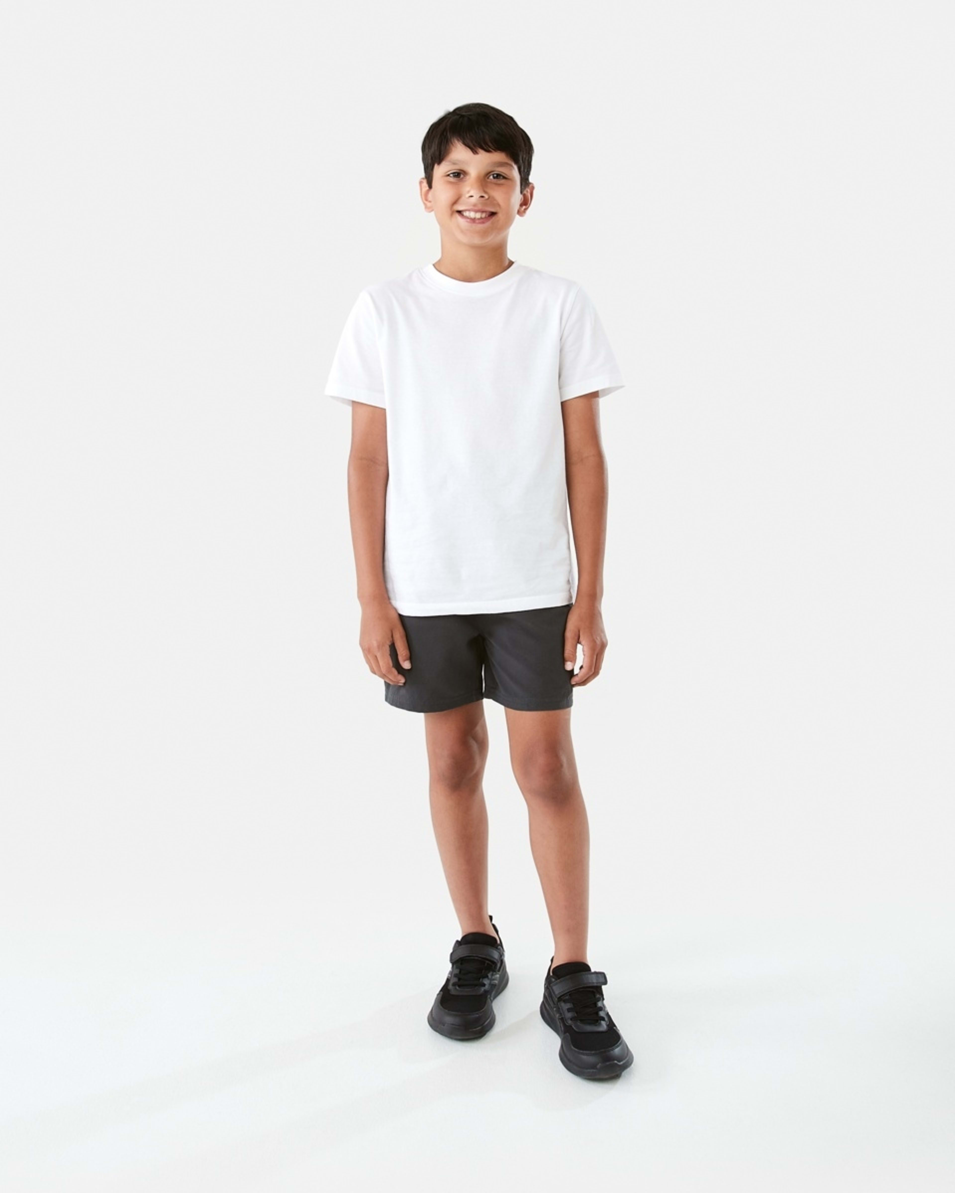 5 School Microfibre Shorts Ashlt Grey, 5 of 8
