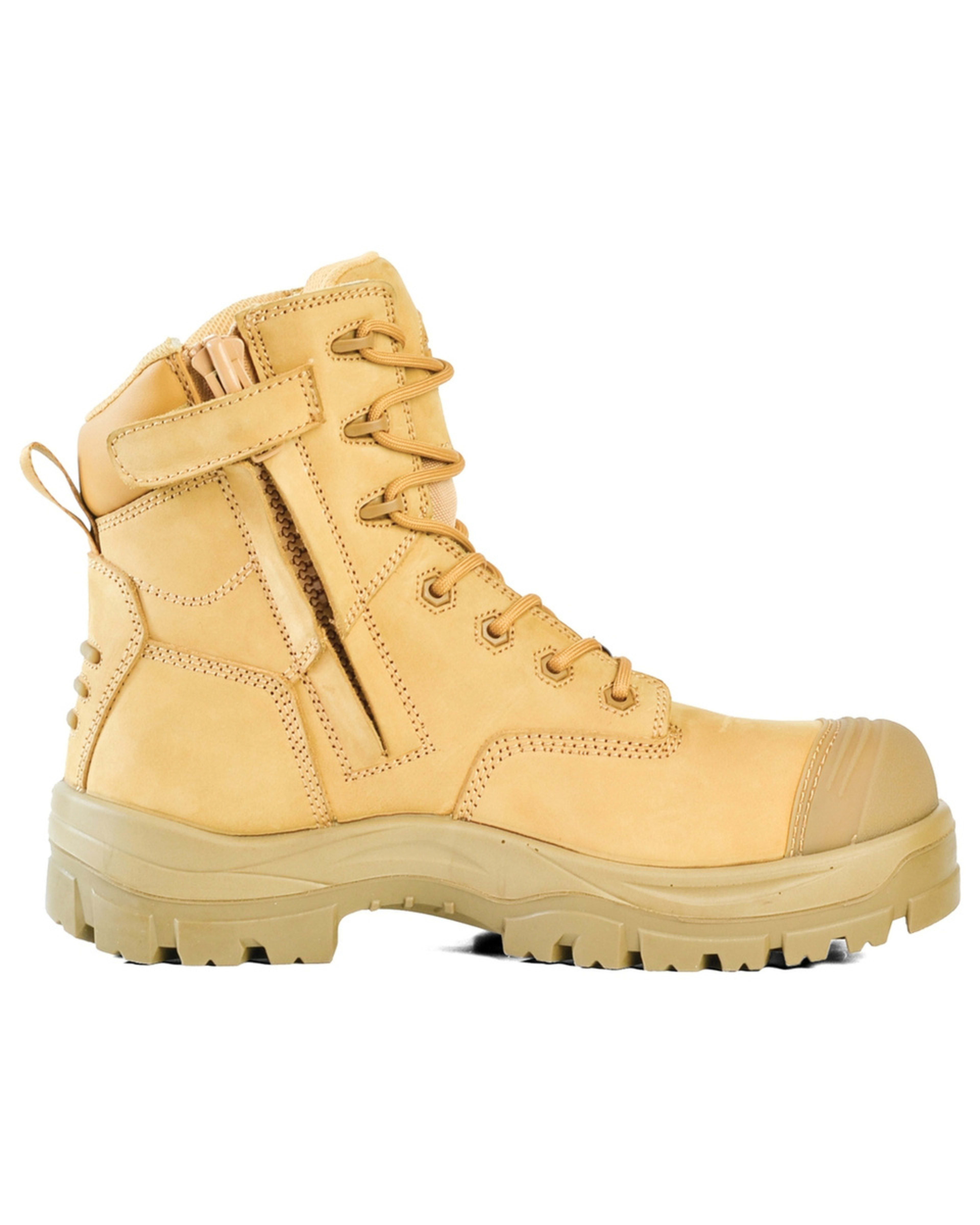 3 Electrical Hazard Safety Standard Work Boots Wheat, 3 of 4