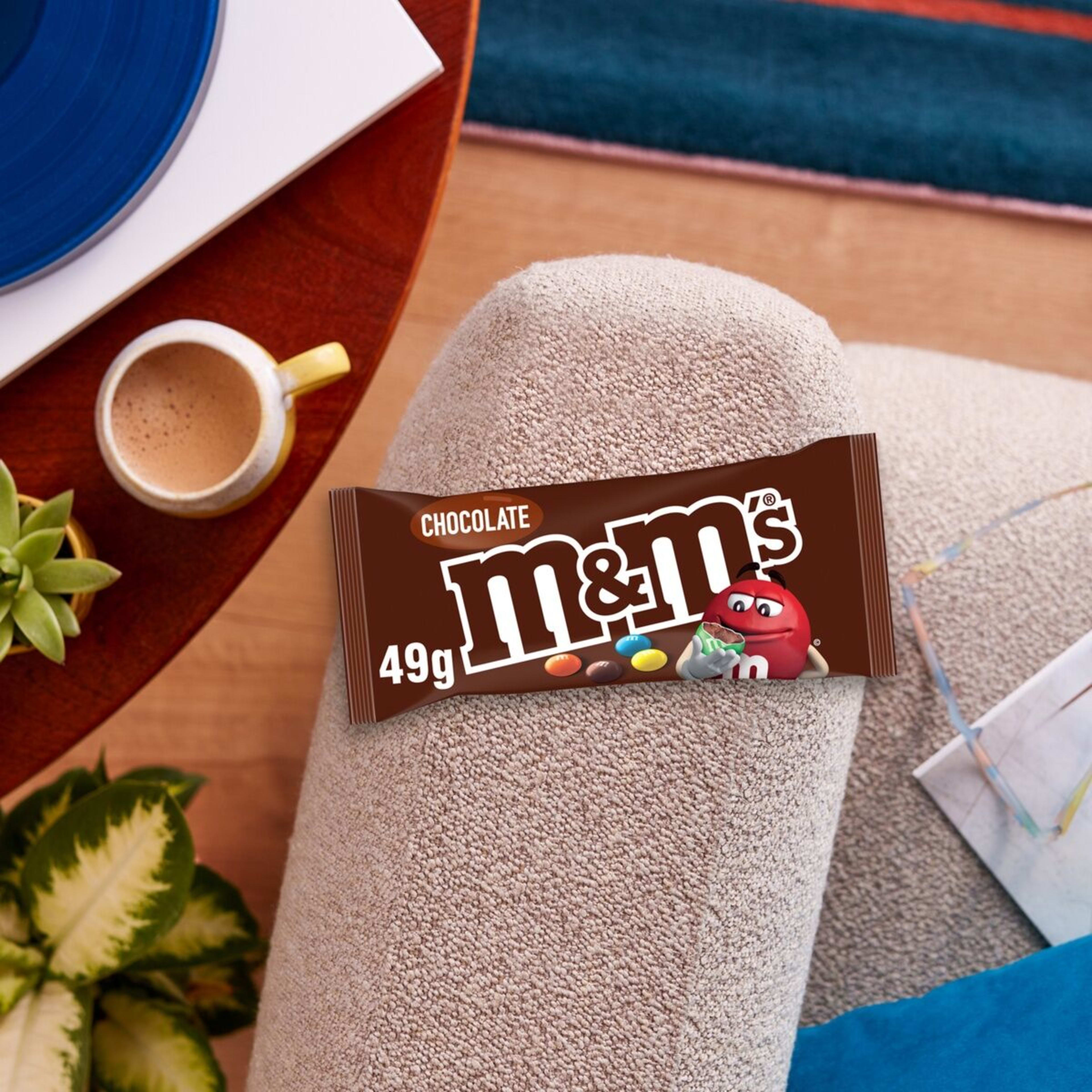 3 M&M's Milk Chocolate Singles Bag 49g, 3 of 6