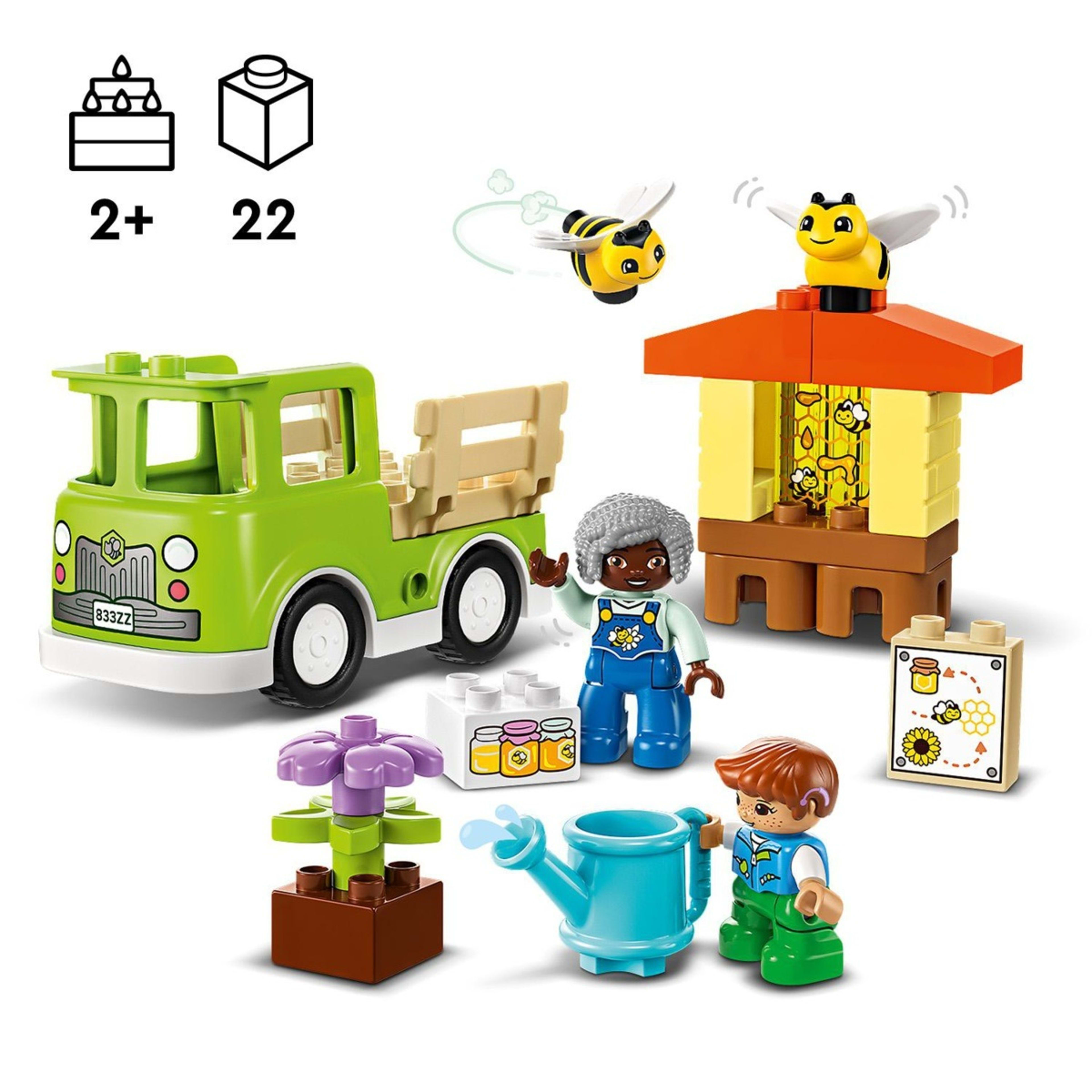 LEGO DUPLO Town Caring for Bees & Beehives 10419 - Kmart NZ