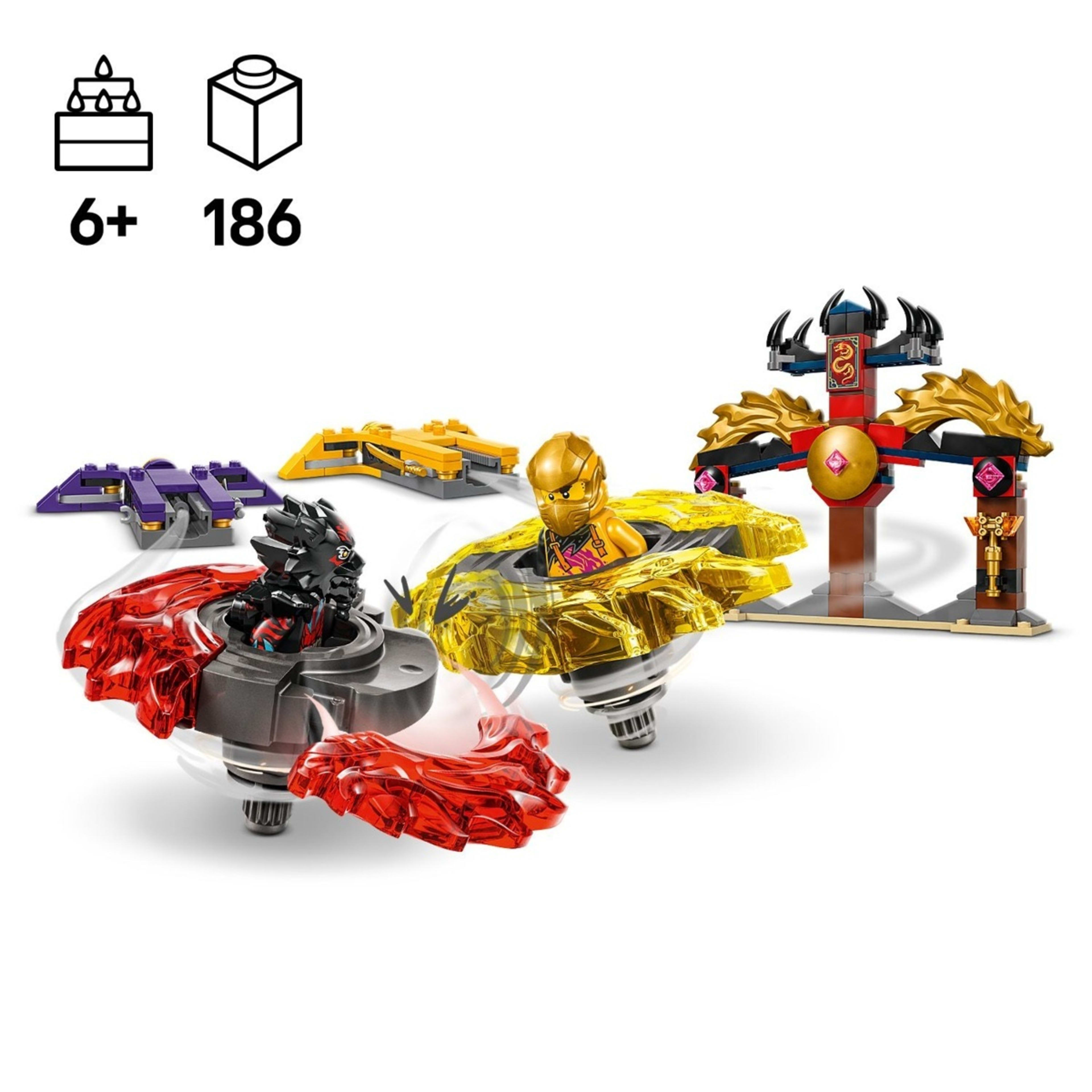 4 LEGO NINJAGO Dragon Spinjitzu Battle Pack 71826, 4 of 10