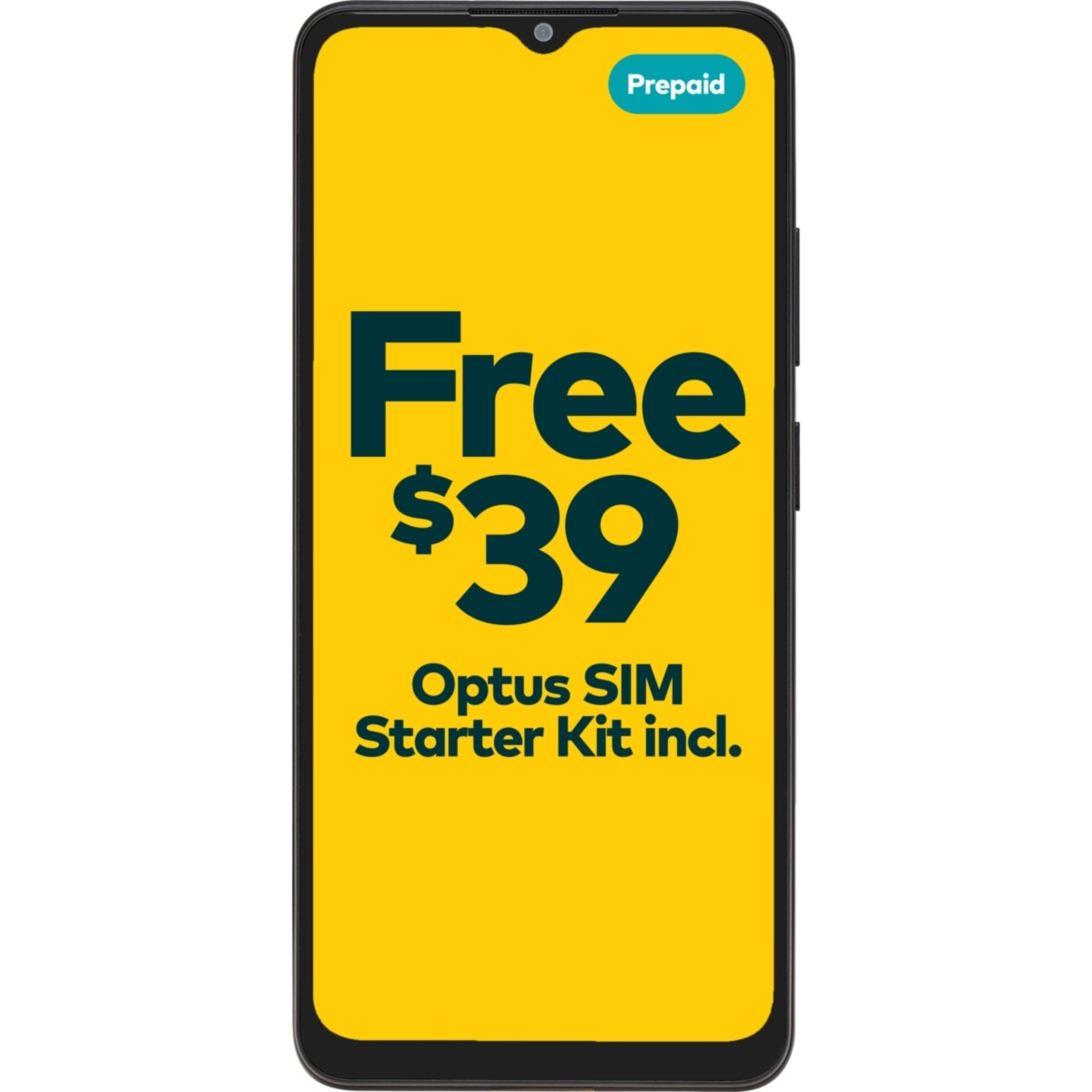 1 Optus X Pro 5G Smartphone - Black