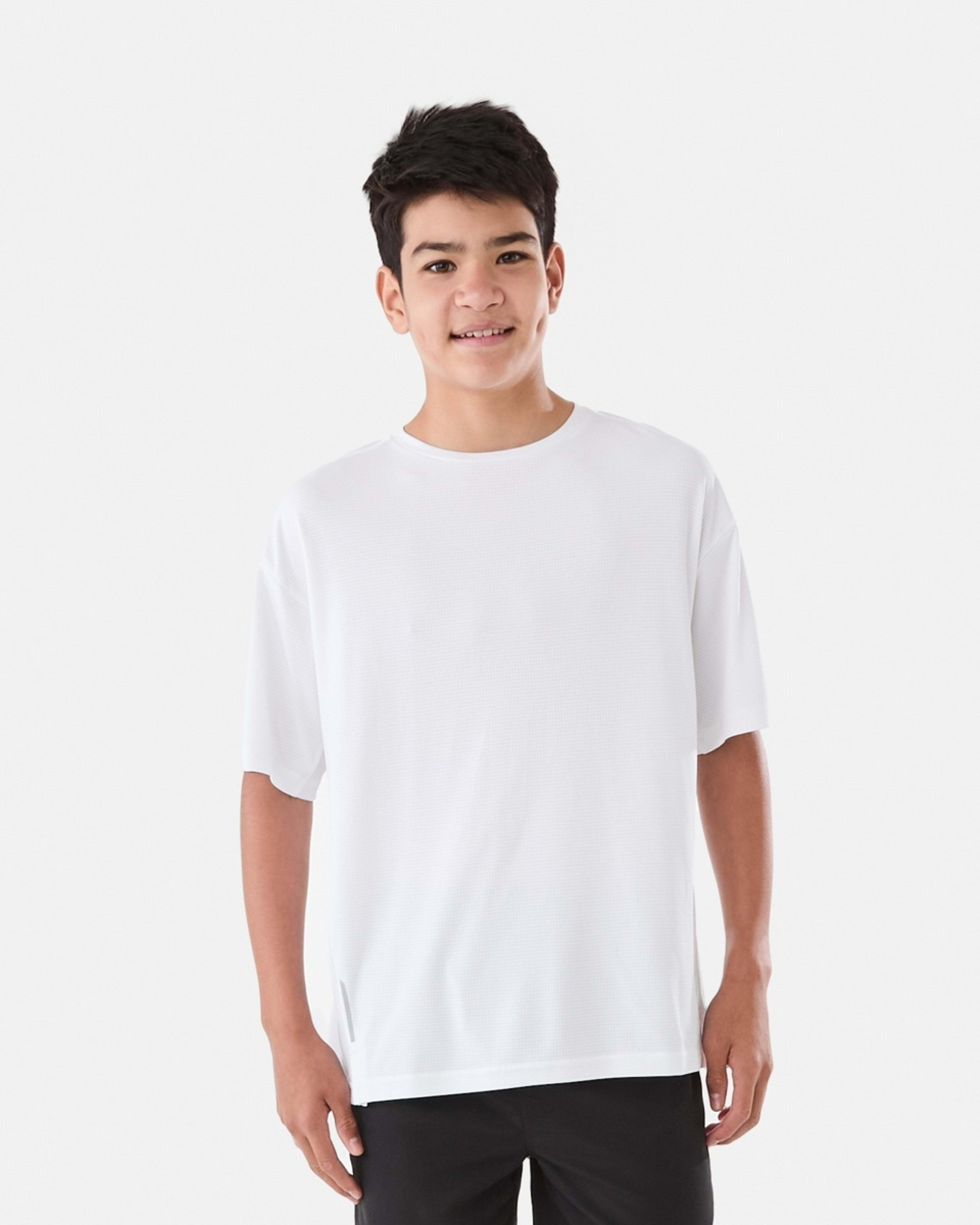 1 Active Kids Performance T-shirt White