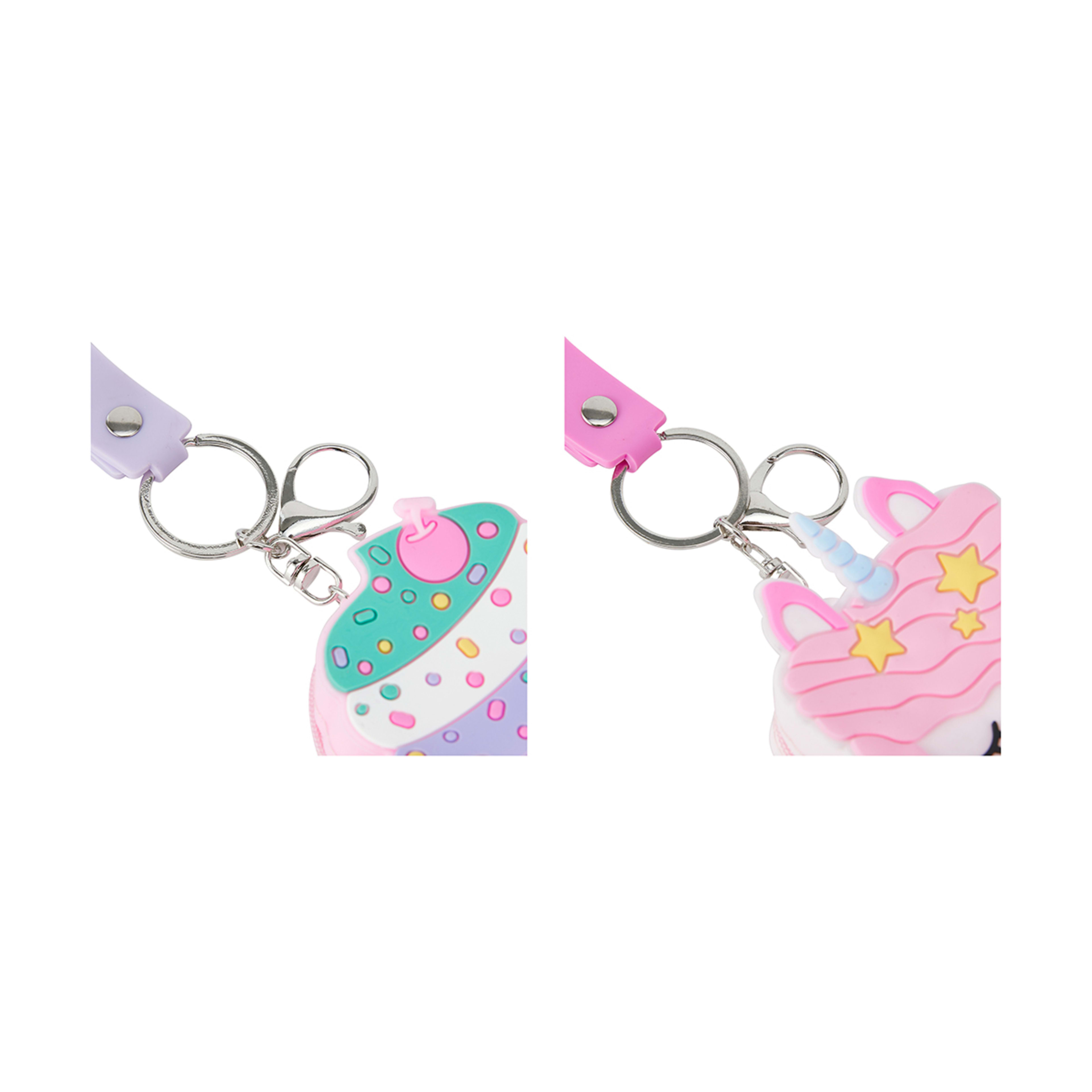 Keyring Popper Coin Purse Assorted Kmart