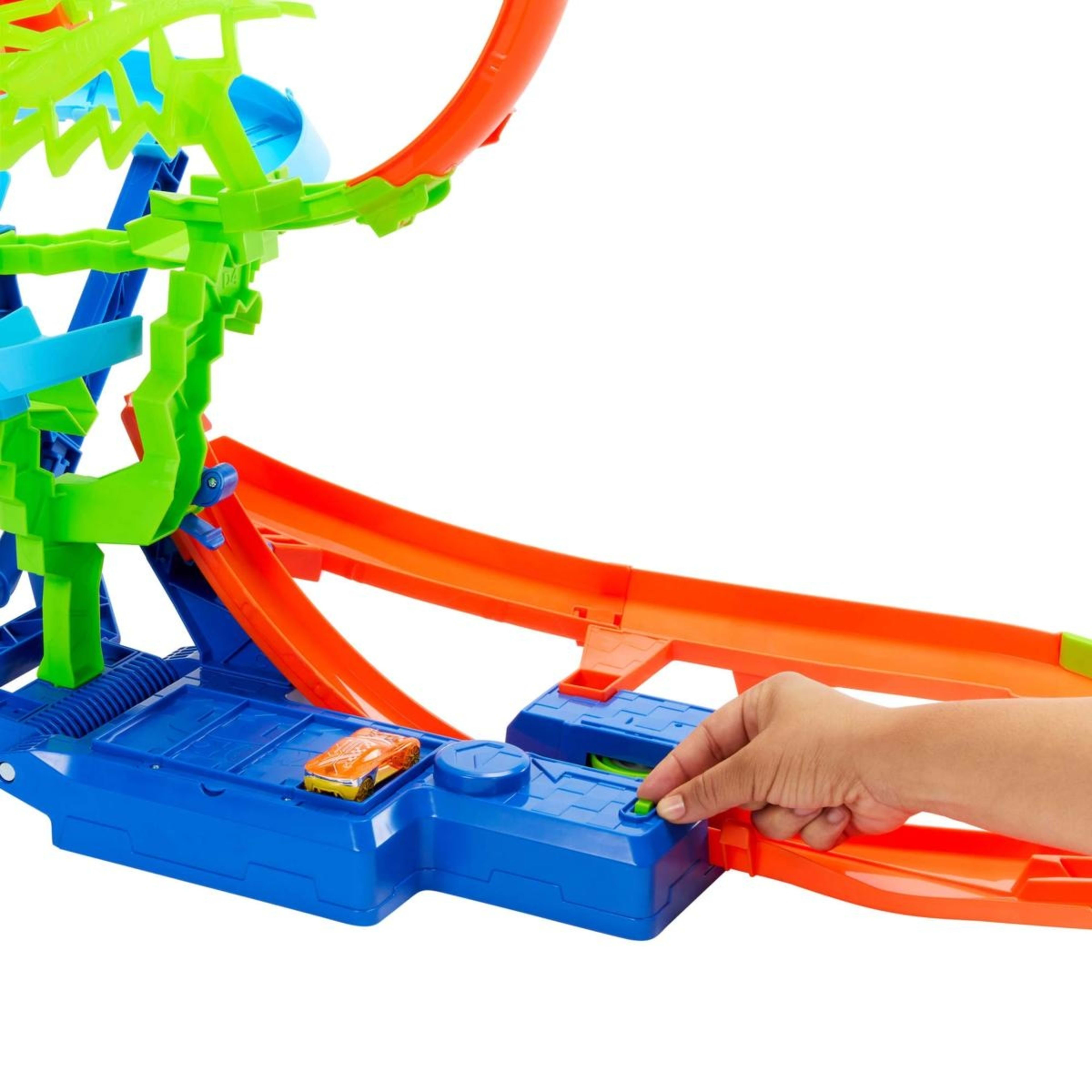 3 Hot Wheels Stunt Tracks Mid-Air Crash Playset, 3 of 6