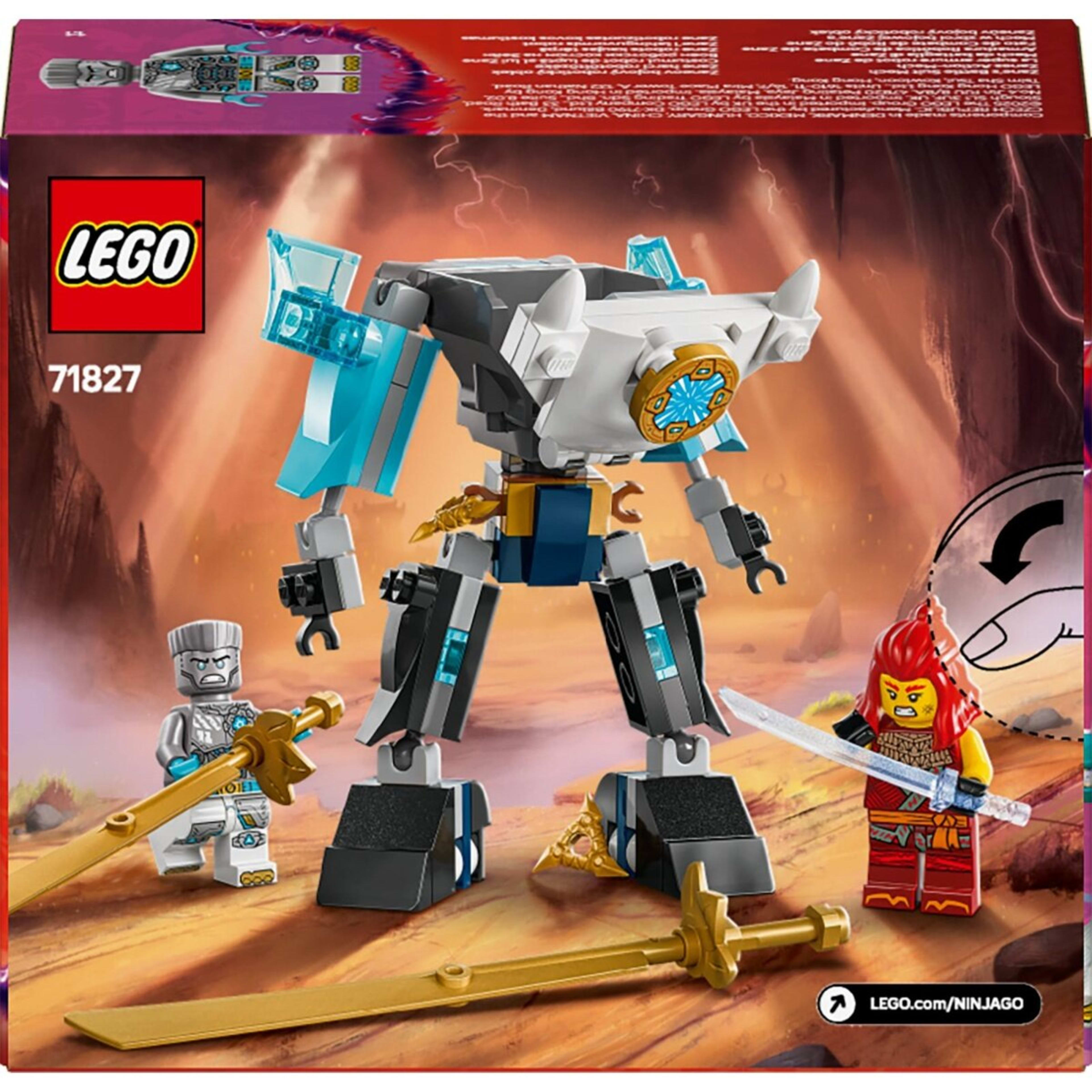 10 LEGO NINJAGO Zane's Battle Suit Mech 71827, 10 of 10