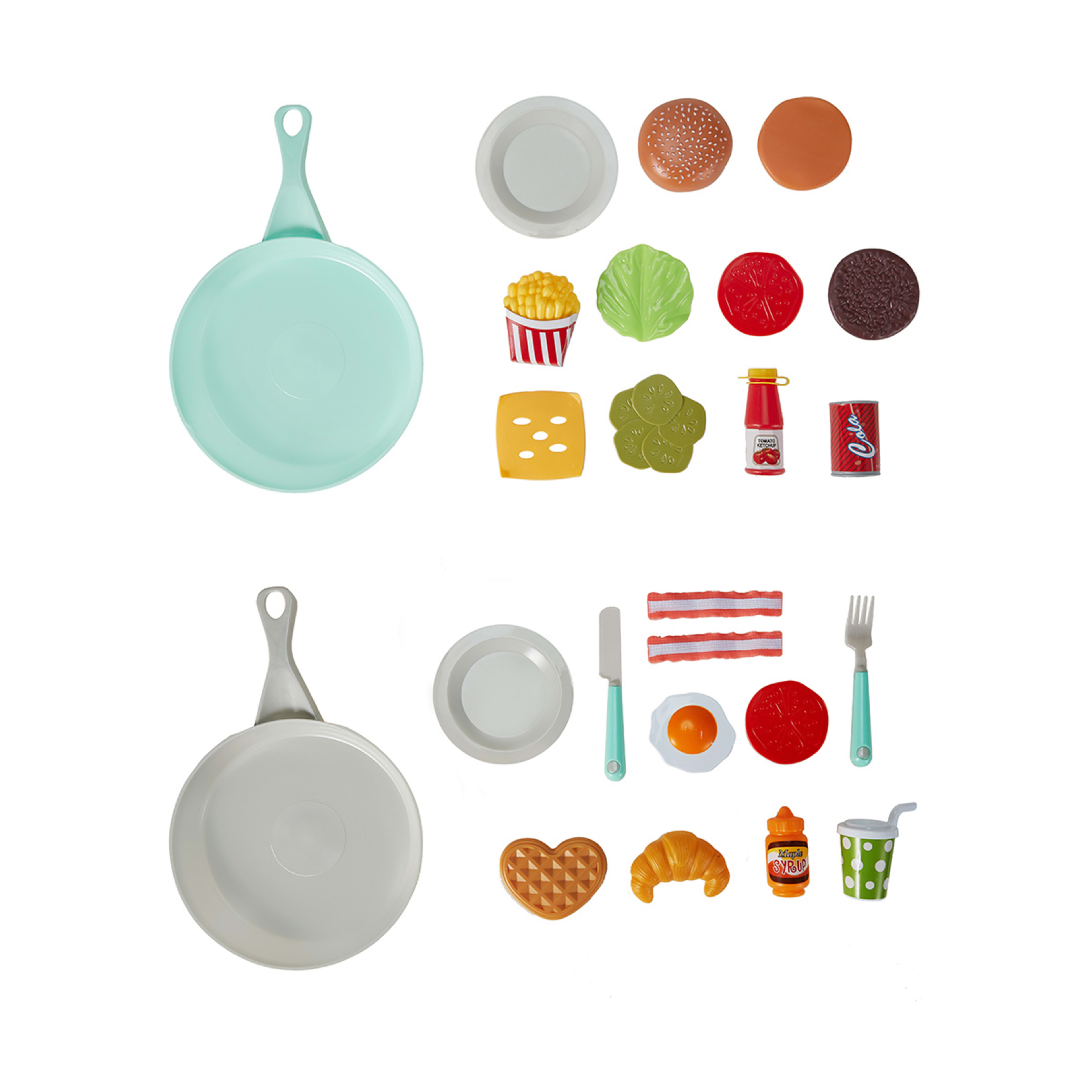 Frying Pan Food Set Assorted Kmart