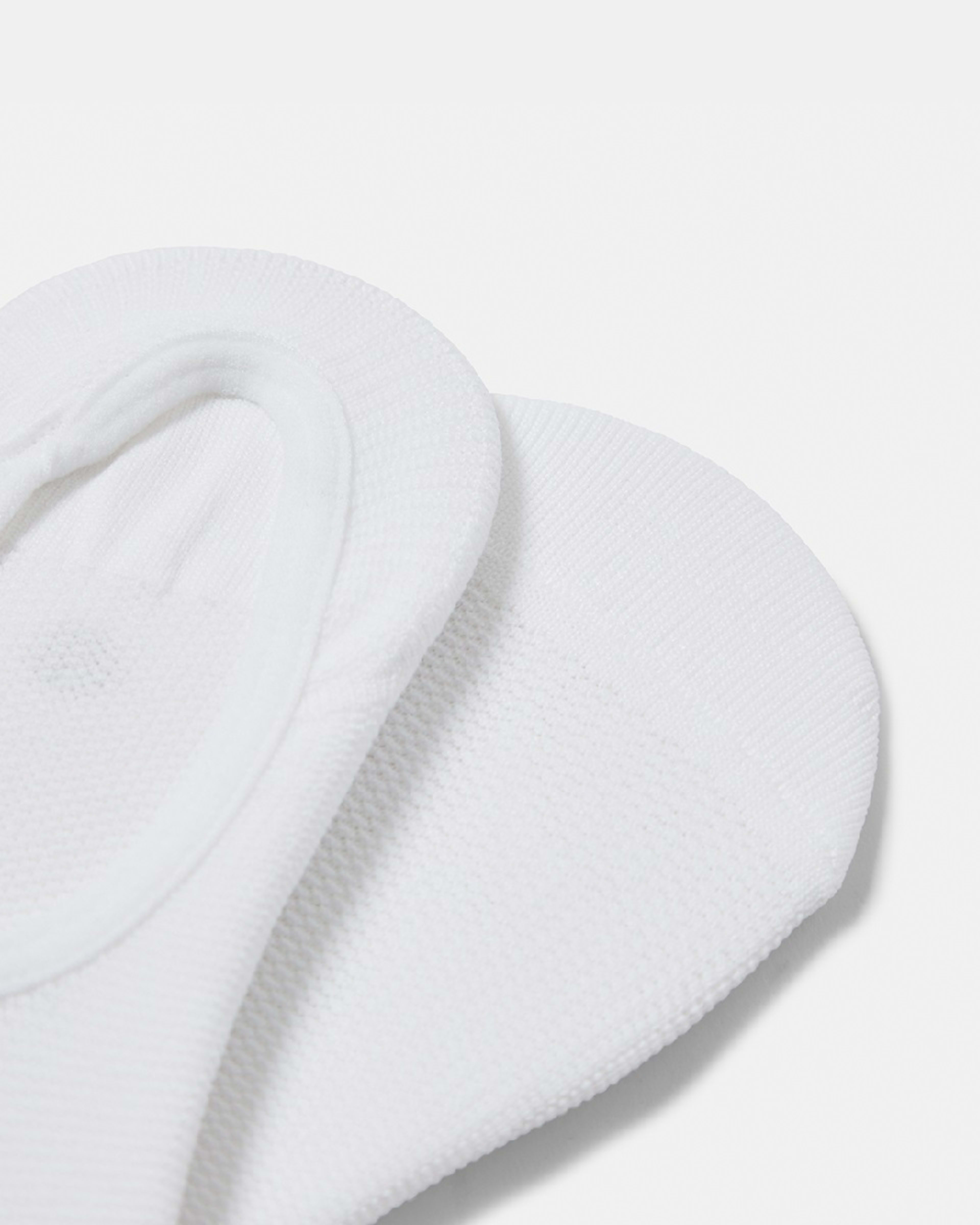 2 5 Pack No Show Sport Socks WHITE, 2 of 3