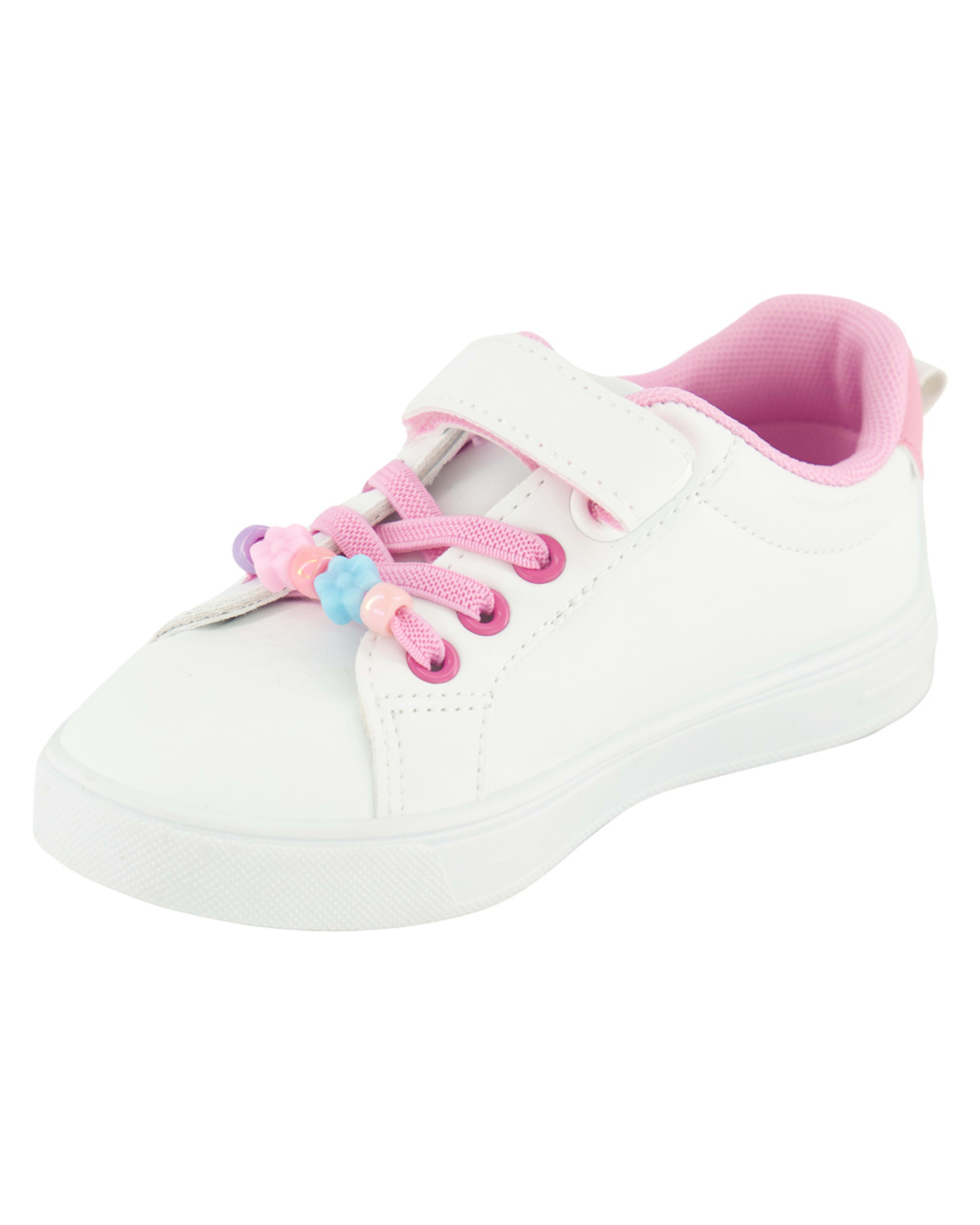 3 Junior Casual Shoes WHITE HEART, 3 of 5