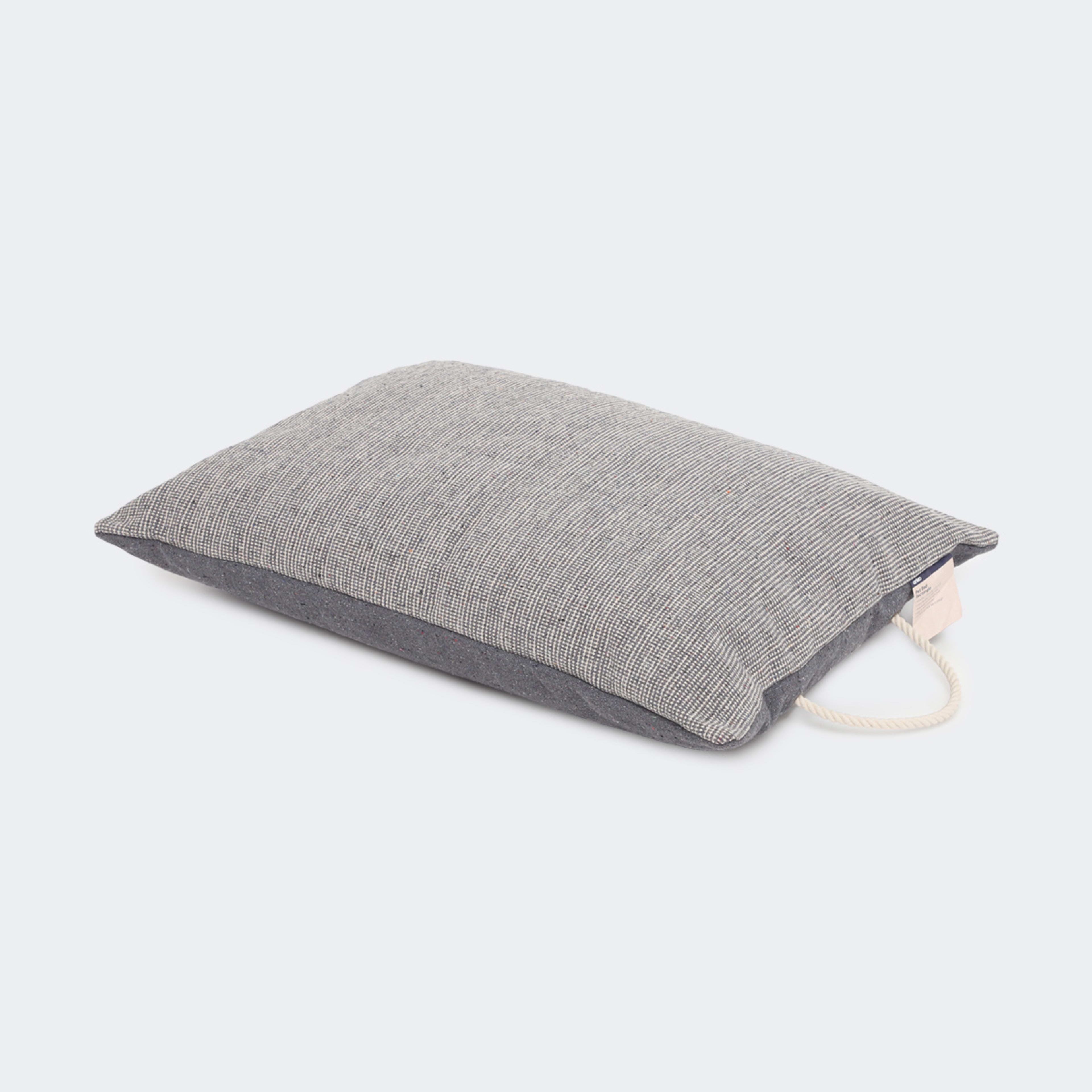 Pet Bed Rectangle Cushion Dark Grey Kmart