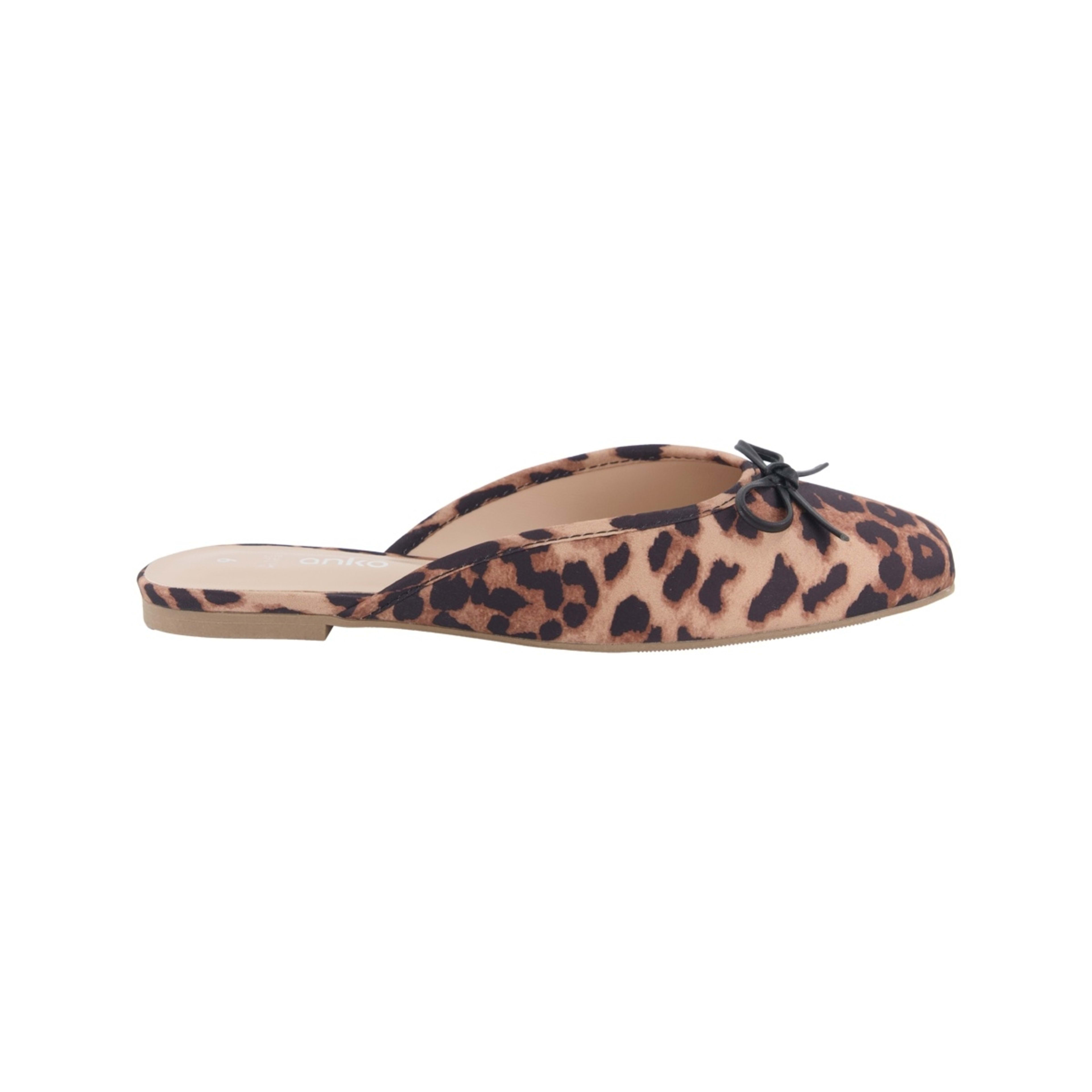 1 Ballet Flat Mules Leopard Natural, 1 of 3