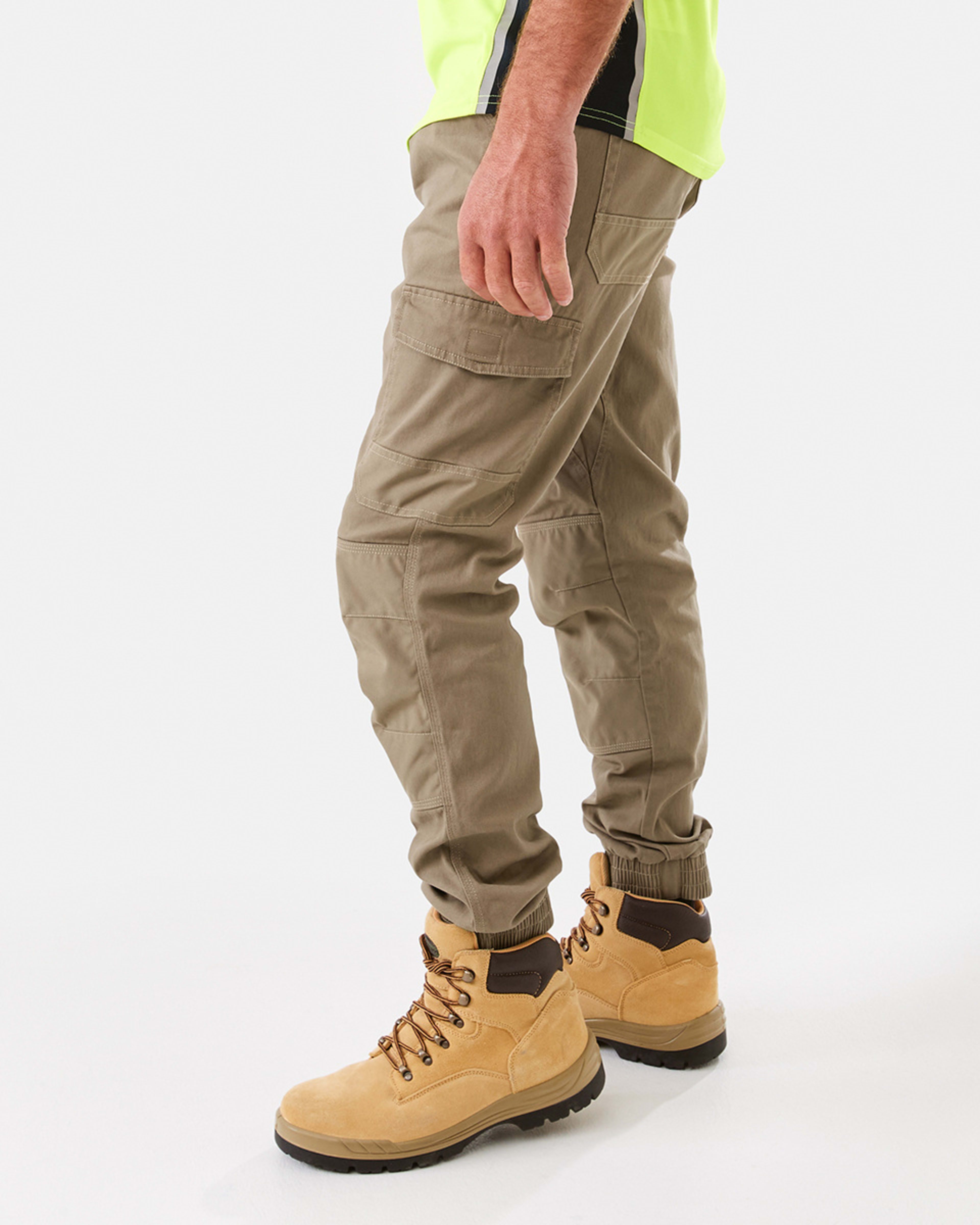 2 Cuff Work Joggers DESERT TAUPE, 2 of 8