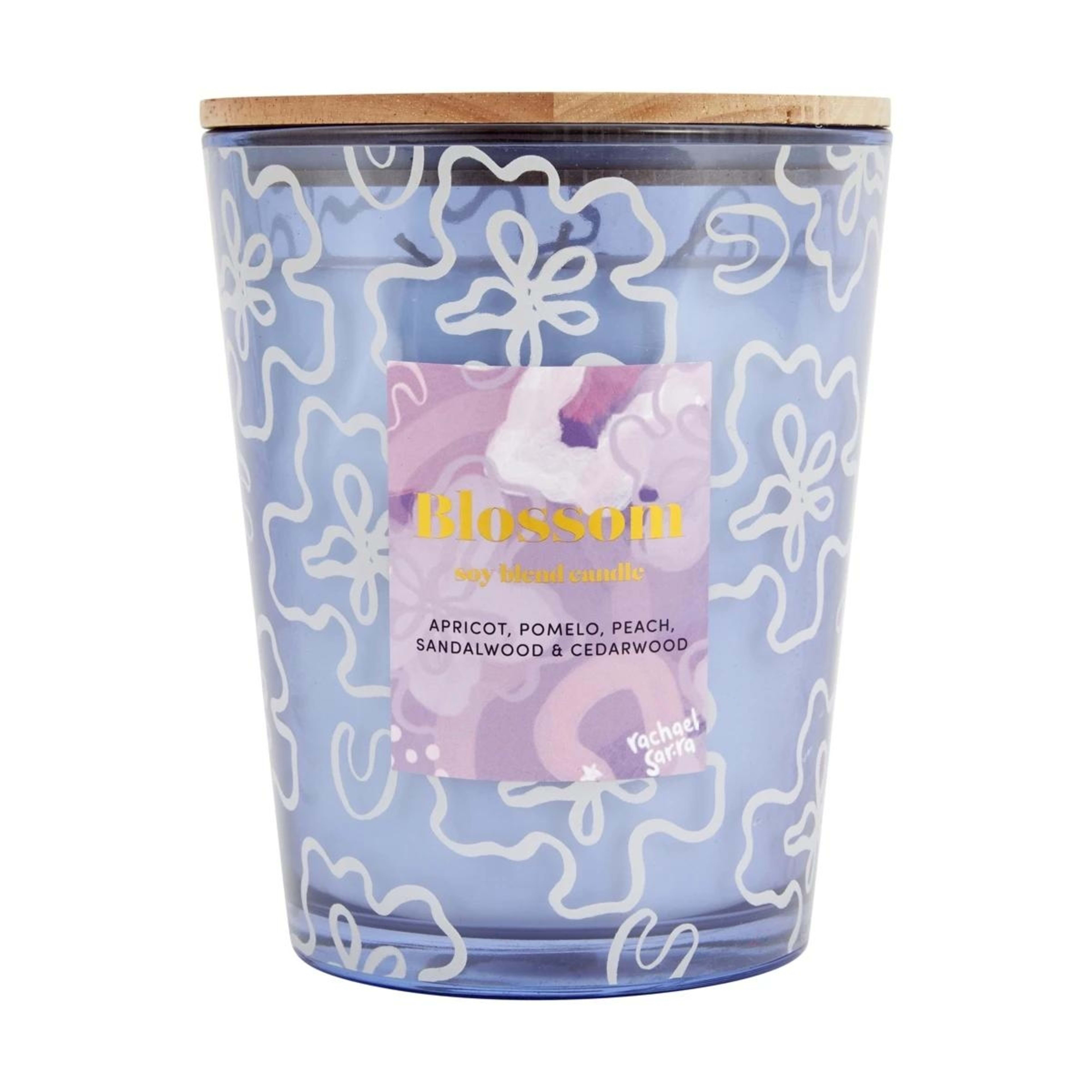 1 Rachael Sarra XL Blossom Soy Blend Candle