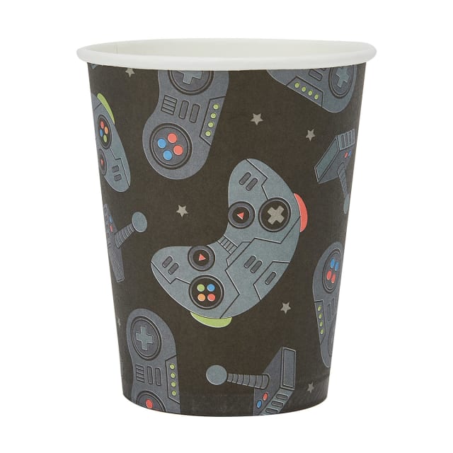 24 Pack Gamer Paper Cups Kmart