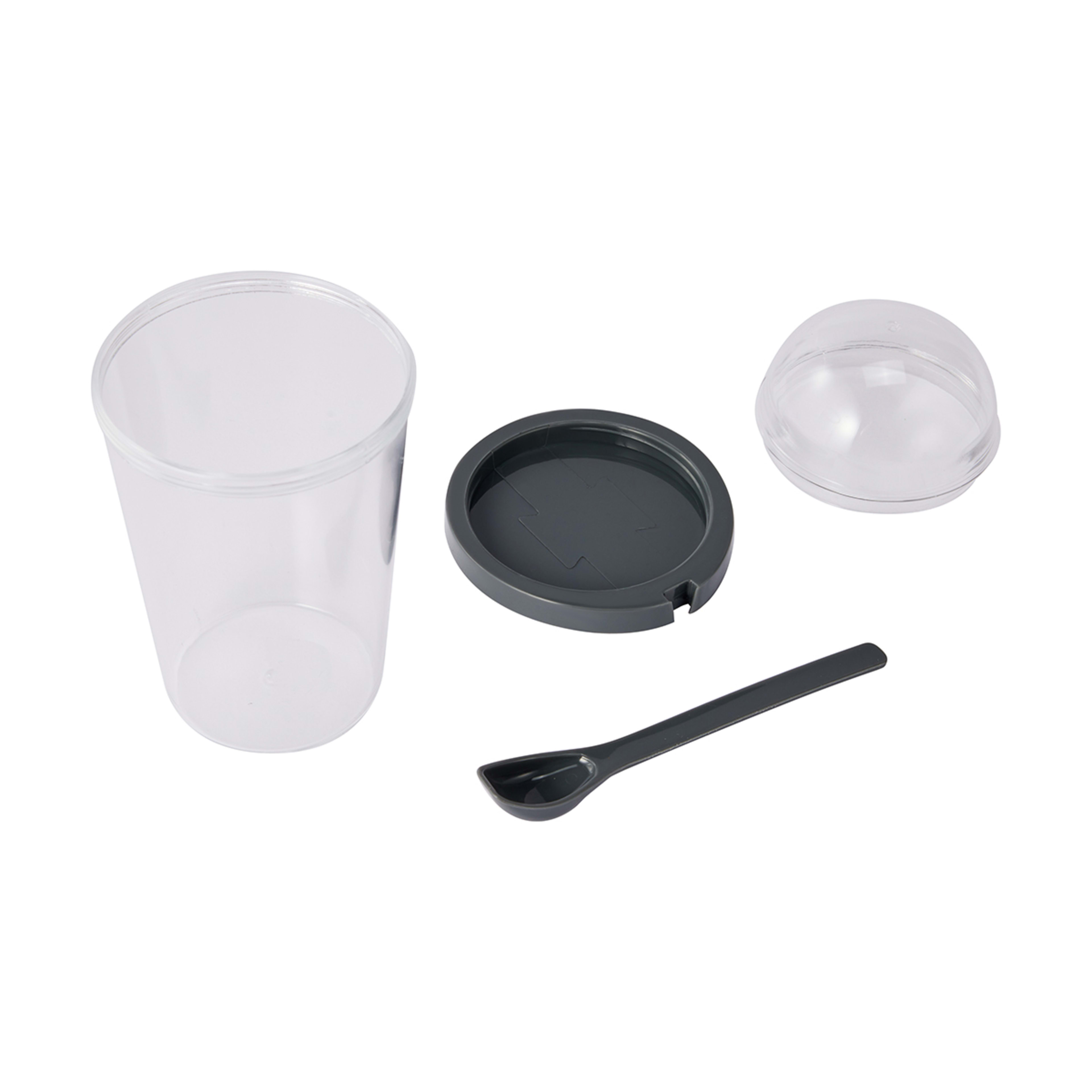 400ml Clear On the Go Food Jar Kmart