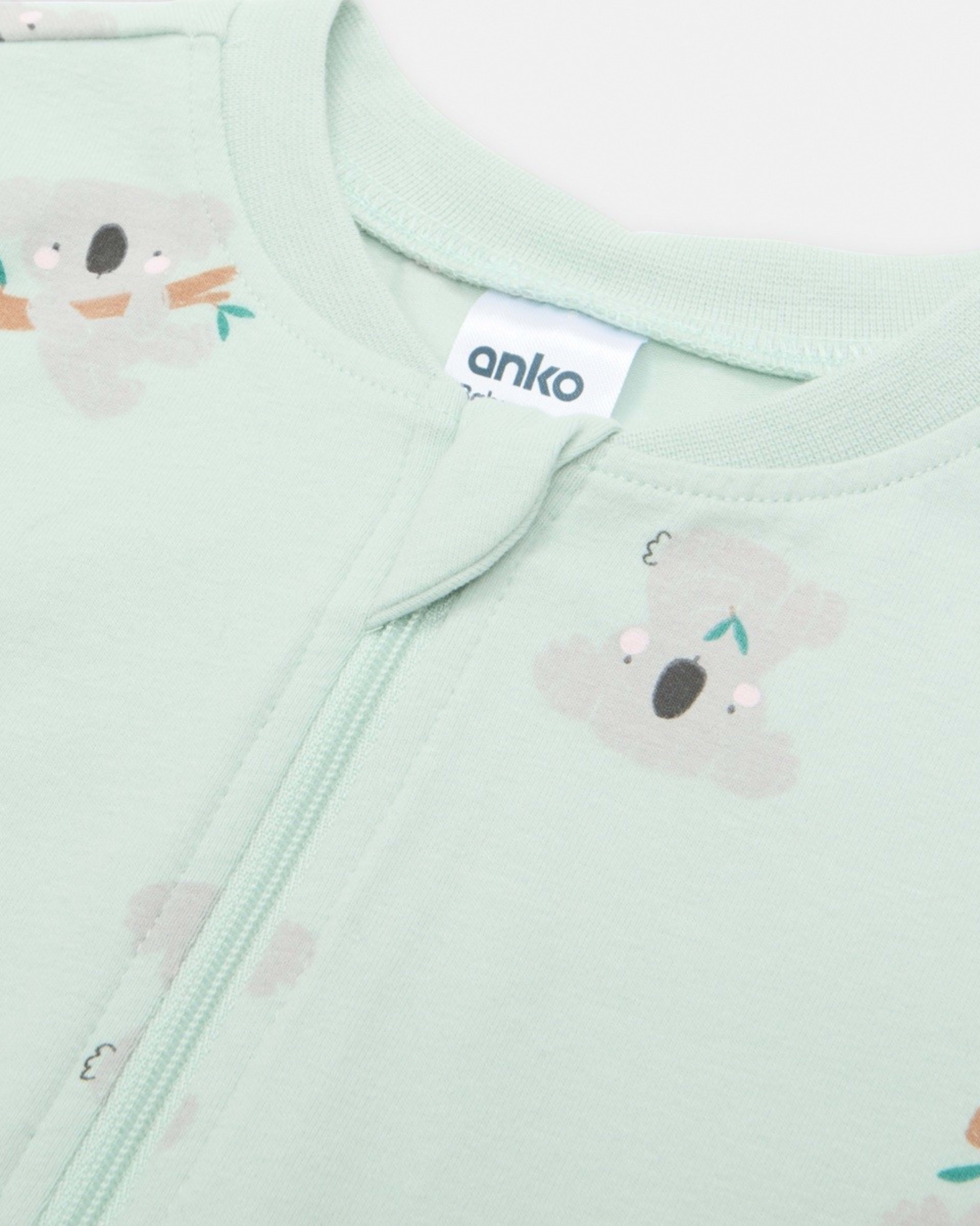 3 Turn Cuff Coverall Cute Koalas, 3 of 3